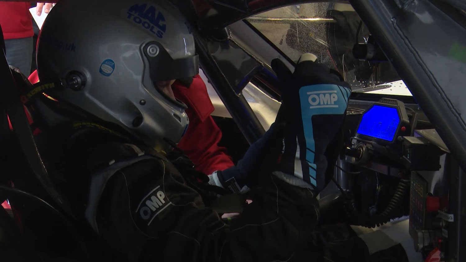 Amputee racer Dave Birrell's new car