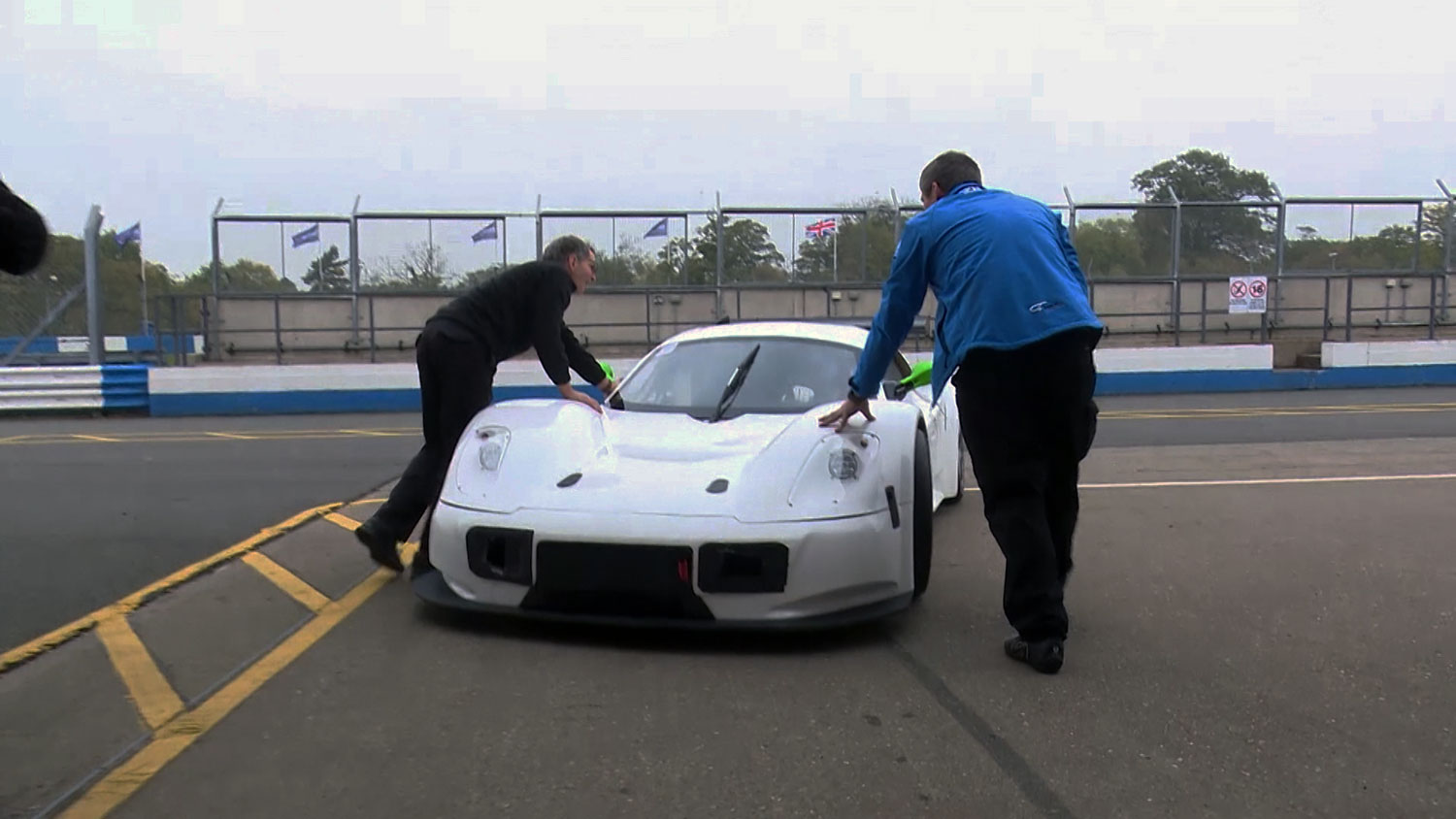 Amputee racer Dave Birrell's new car