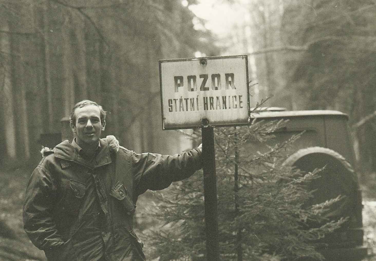 David Butler BEM at the Polish Border during the Cold War