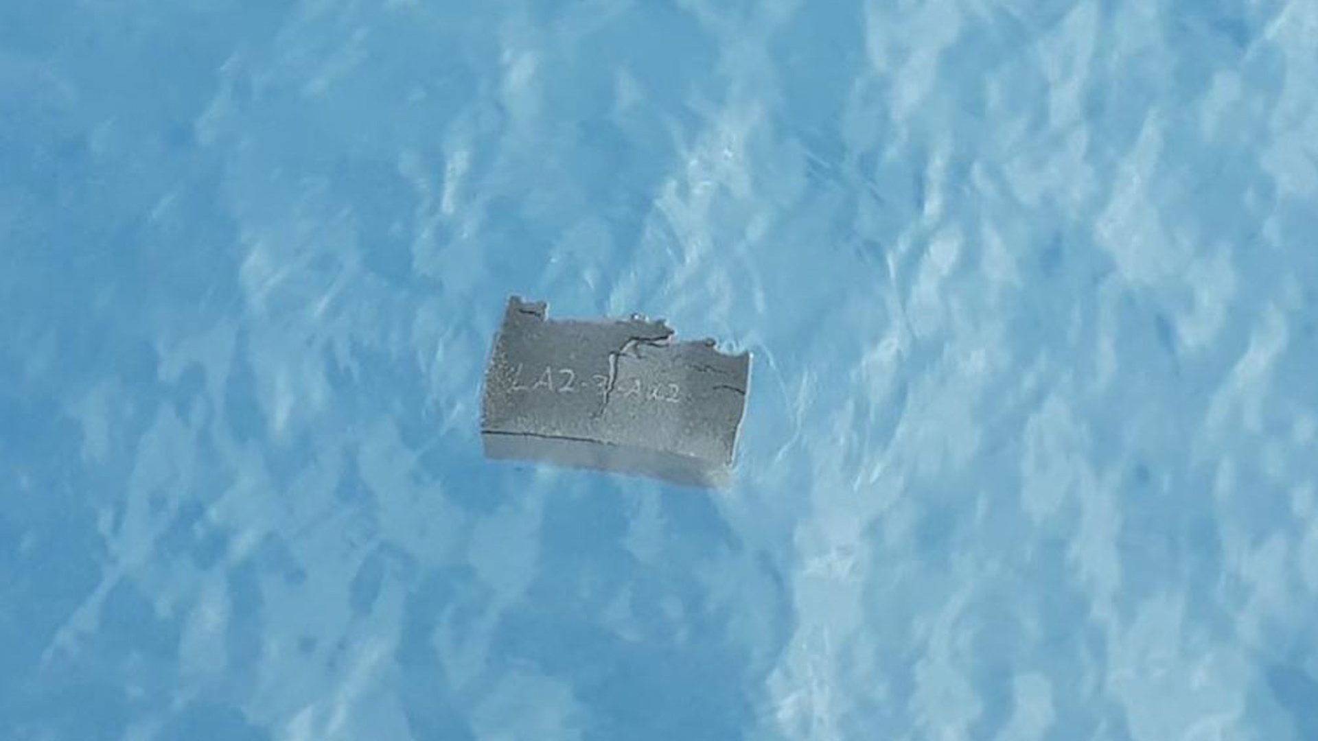 Debris believed to be from the missing plane was found on Thursday (Picture: Chilean Air Force).