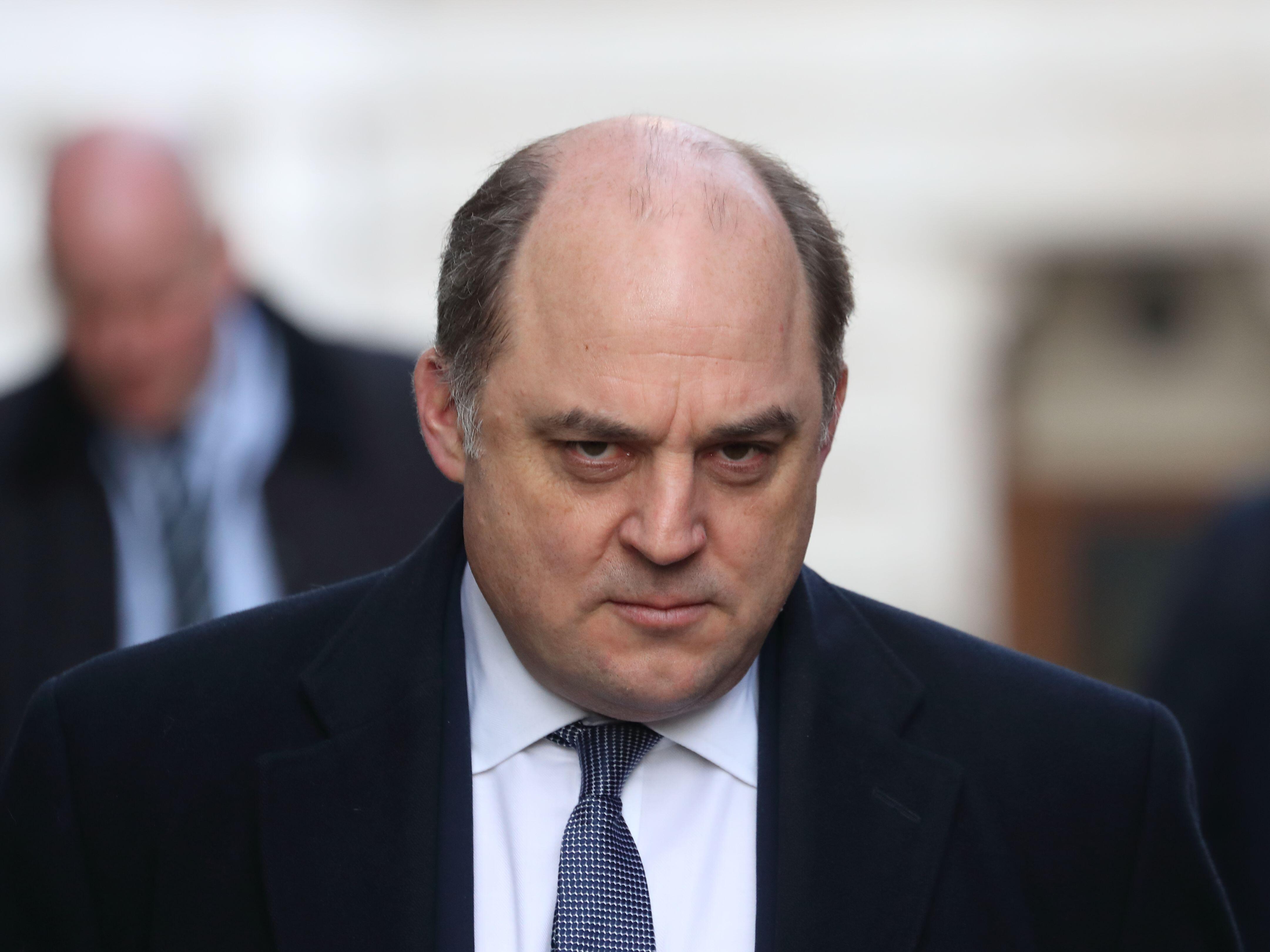 Defence Secretary Ben Wallace arrives for the weekly Cabinet Meeting at No 10 Downing Street. Credit Uwe DeffnerAlamy Live News