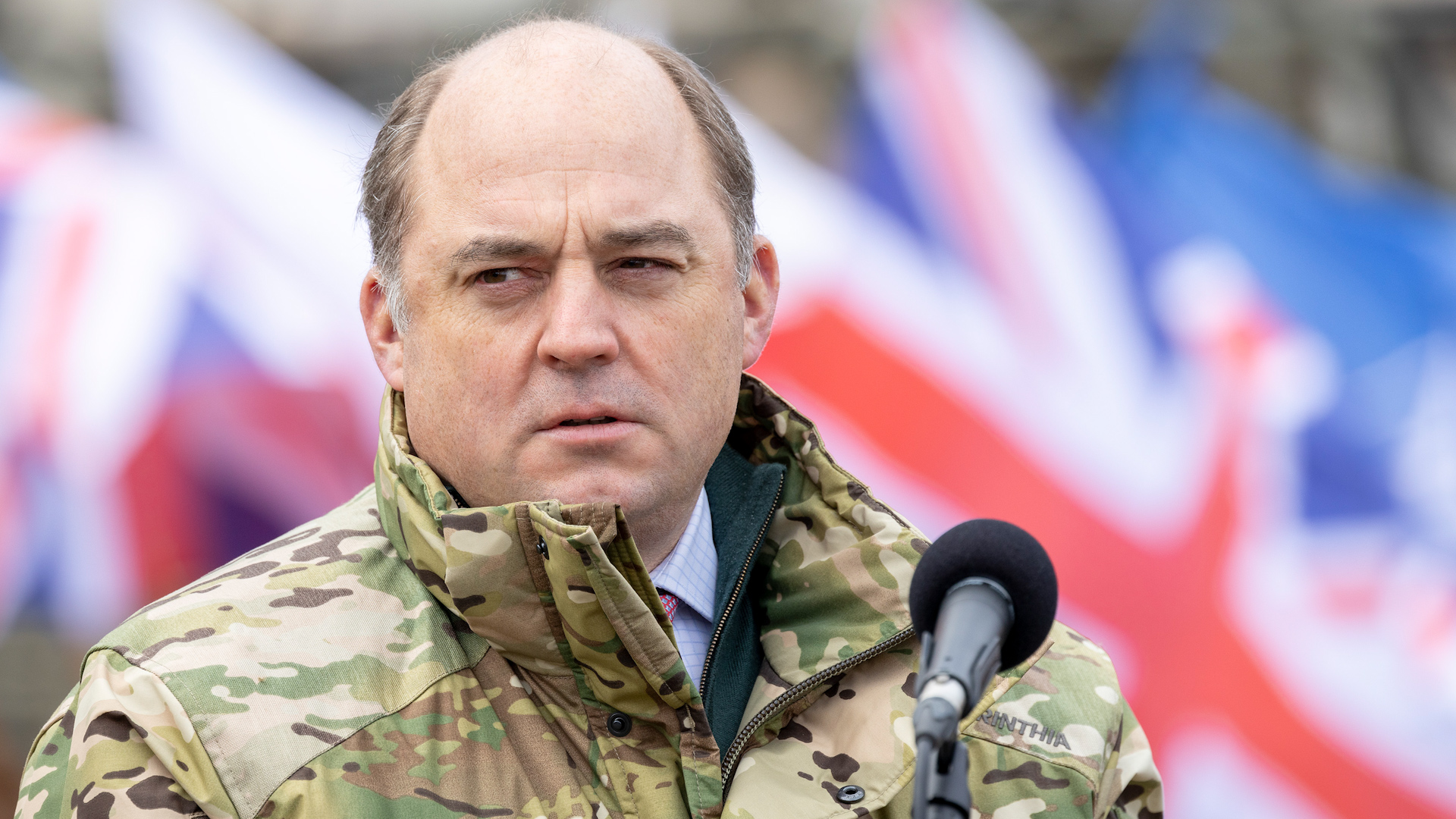 Defence Secretary Ben Wallace during visit to Olsztyn, Poland 181121 CREDIT MOD.jpg