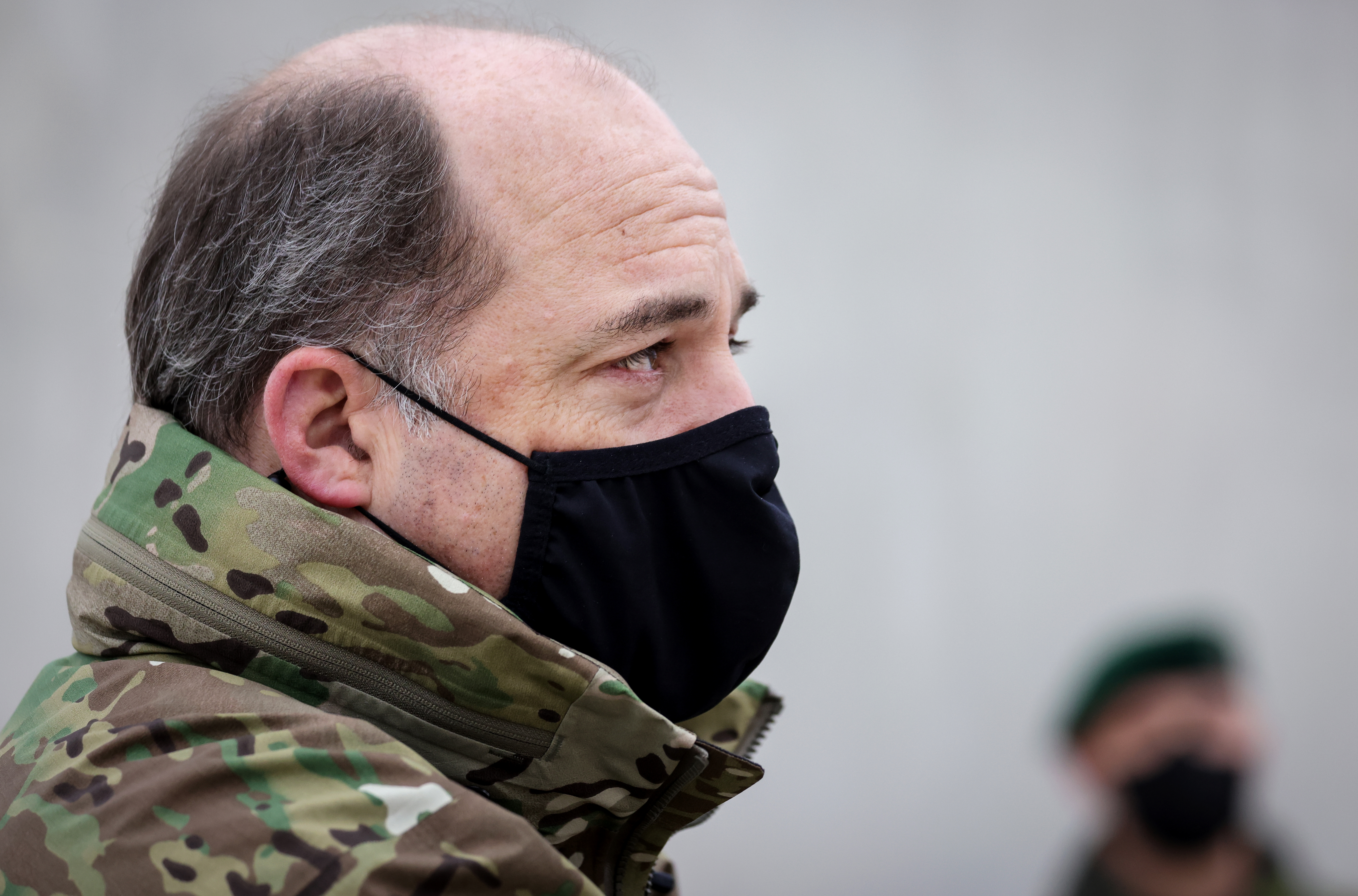 Defence Secretary Ben Wallace in Estonia