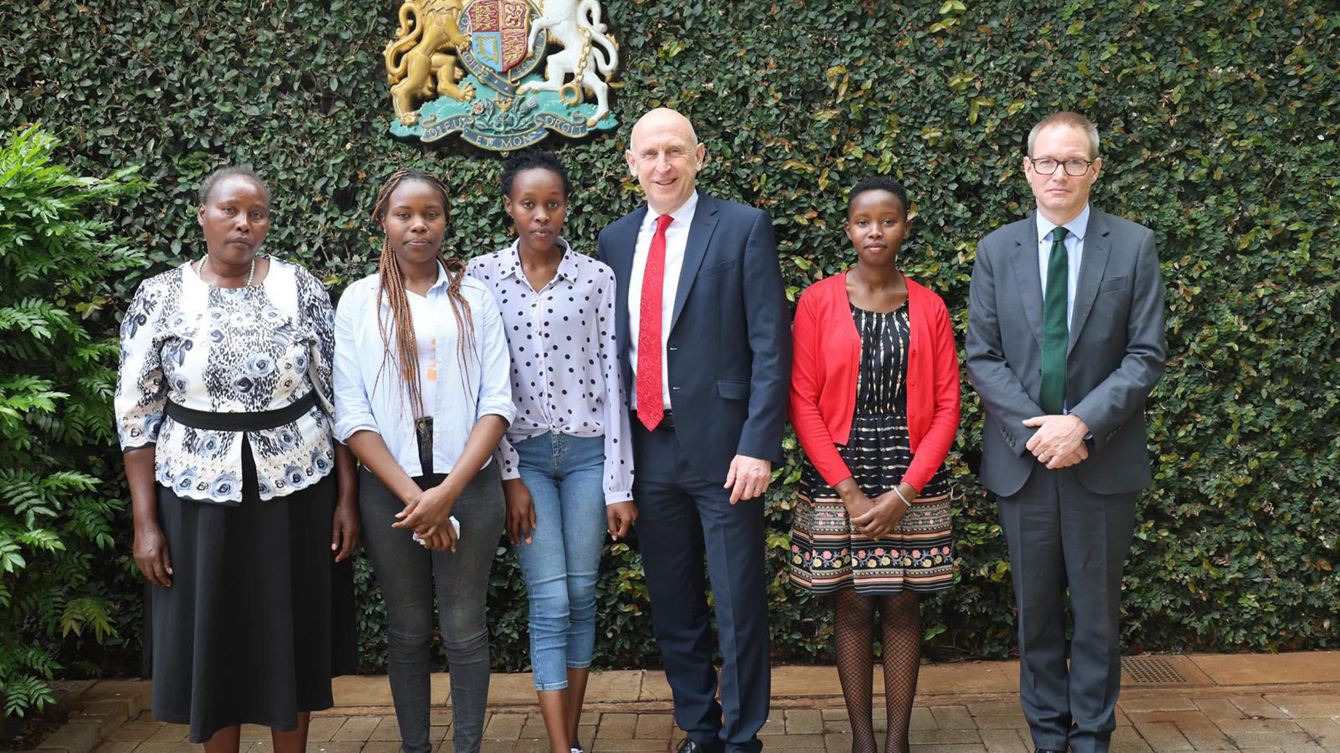 Mr Healey met Ms Wanjiru's family in Kenya earlier this year to express his condolences