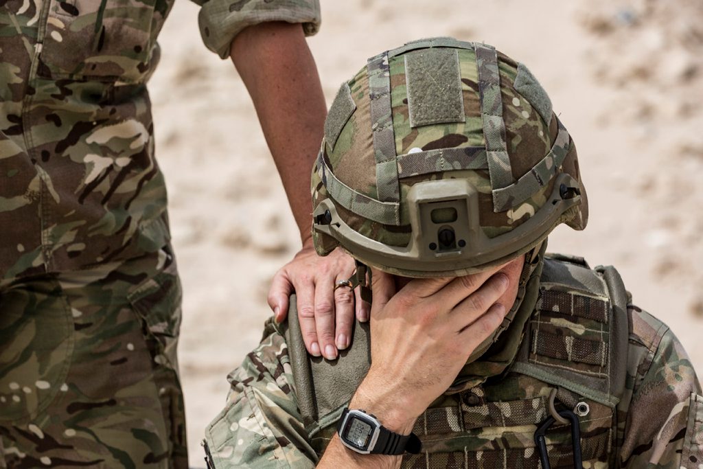 Mental Health Awareness Depression Grief Credit: Defence Imagery