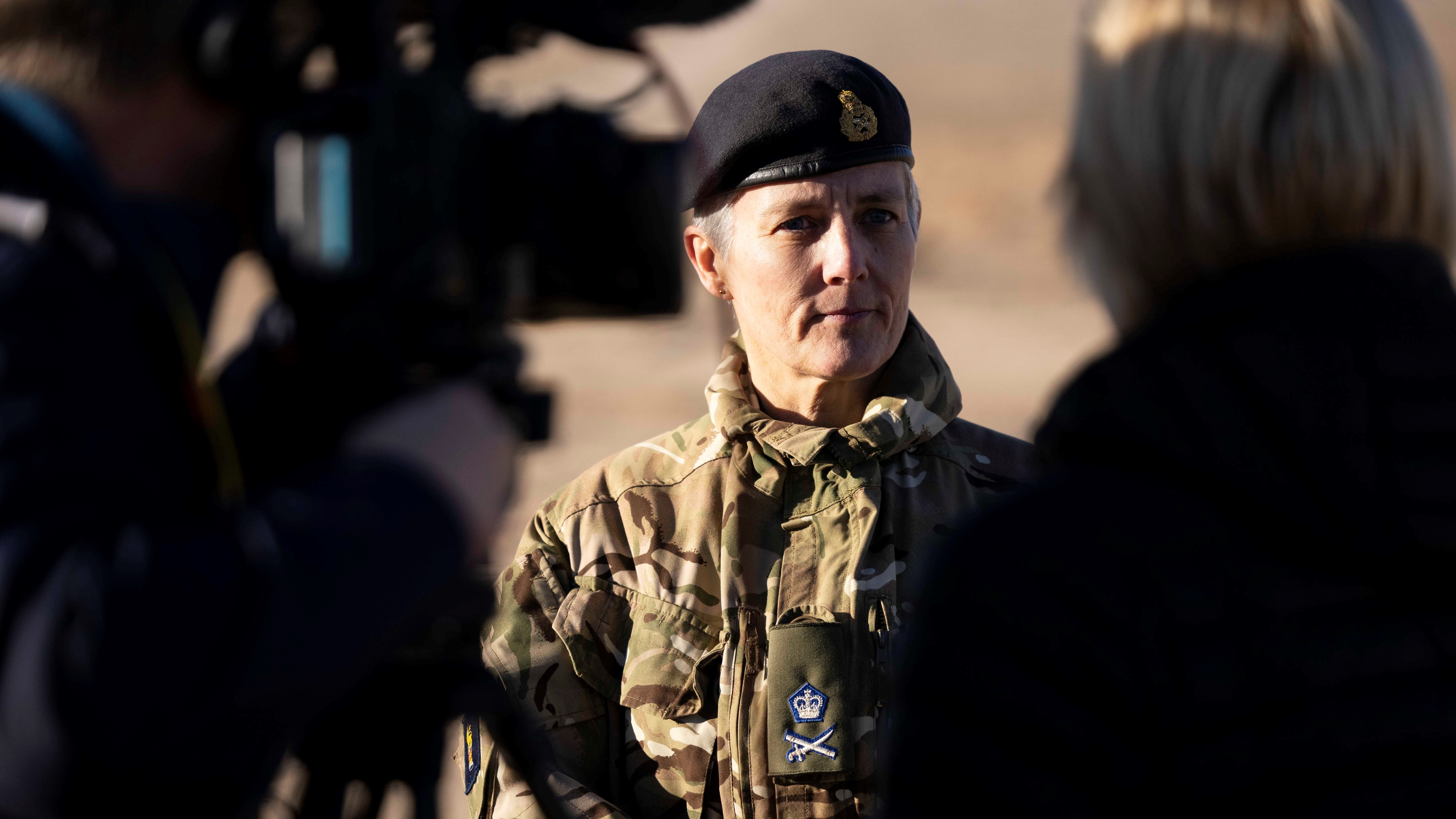 Lieutenant General Dame Sharon Nesmith said Private McPherson's death was preventable (Picture: MOD)