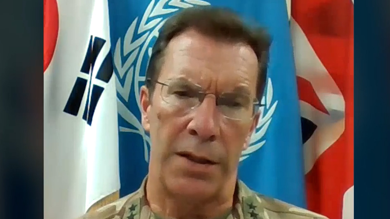 Deputy Commander of United Nations Command in South Korea Lieutenant General Andrew Harrison.
