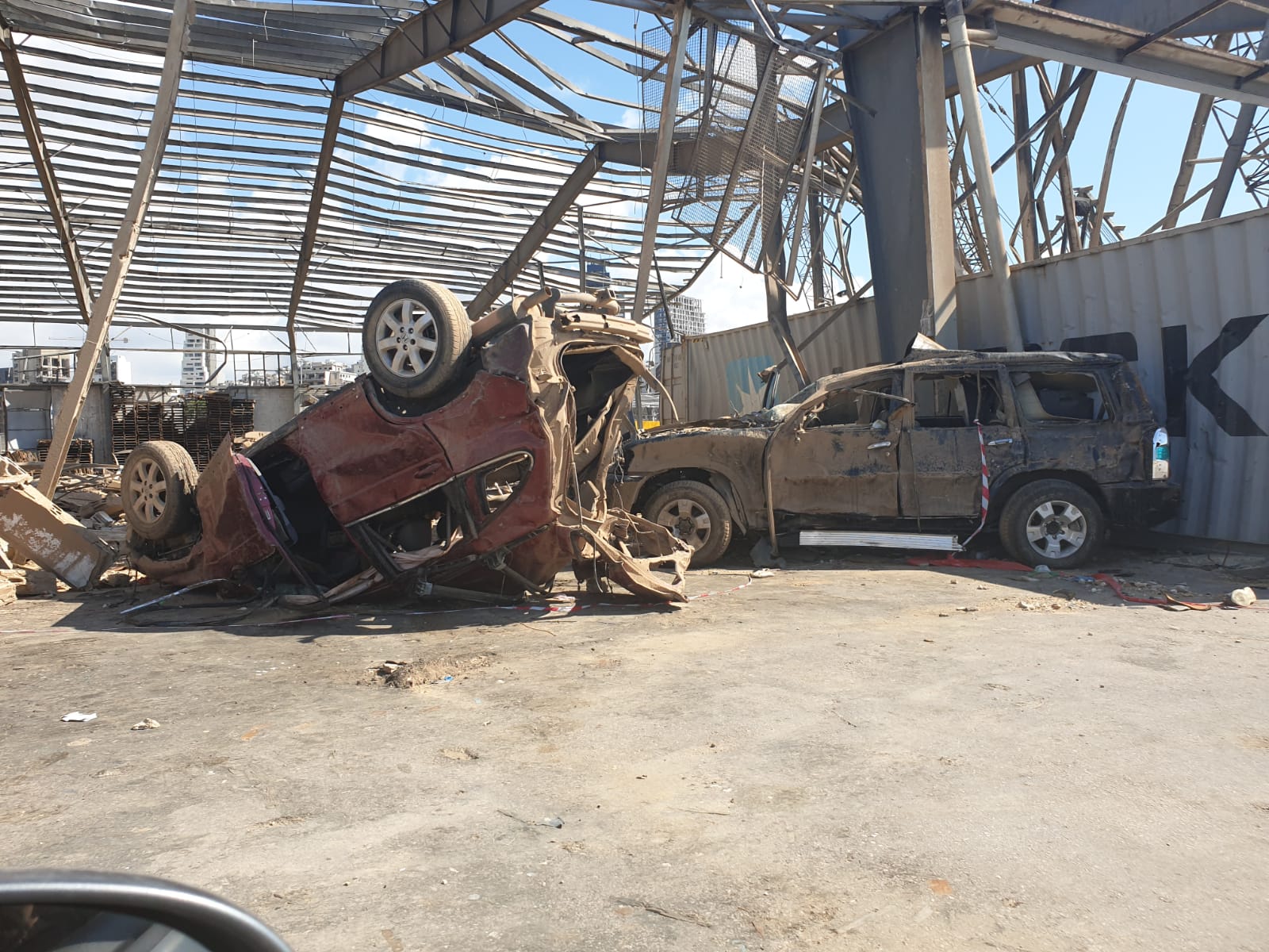The devastation from the blast in Beirut has seen Lebanon's armed forces benefit from British military support (Picture: The Mercian Regiment).