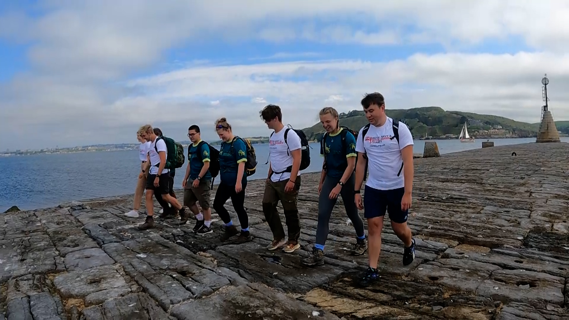 	Devon University Royal Naval Unit Plymouth Breakwater 2 140823 CREDIT BFBS
