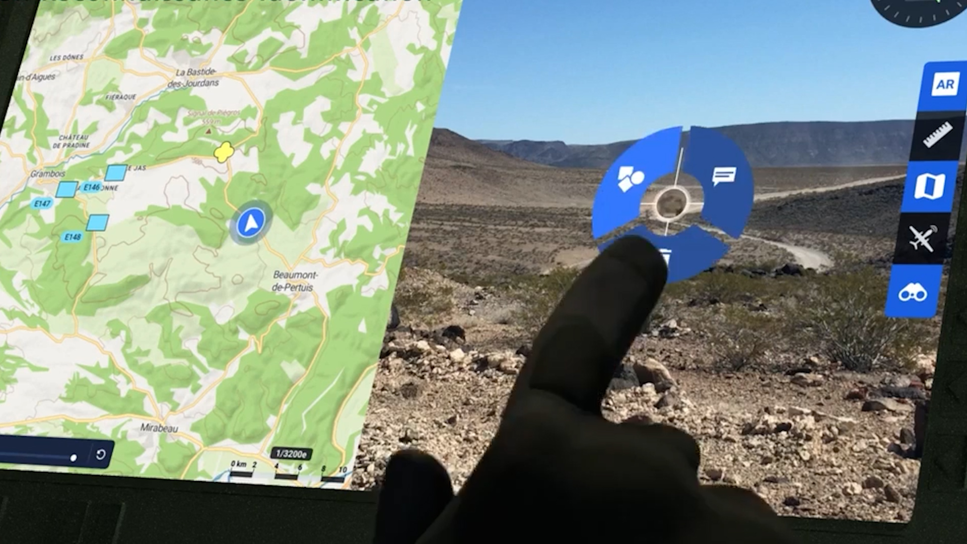 Digital crew support of the PAAR system CREDIT THALES