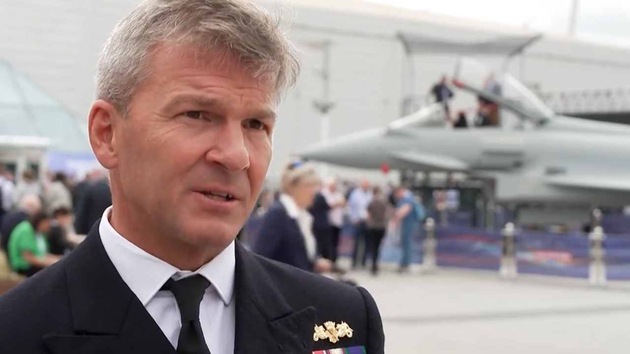 Director of Joint Warfare and Strategic Command, Rear Admiral Andrew Betton.