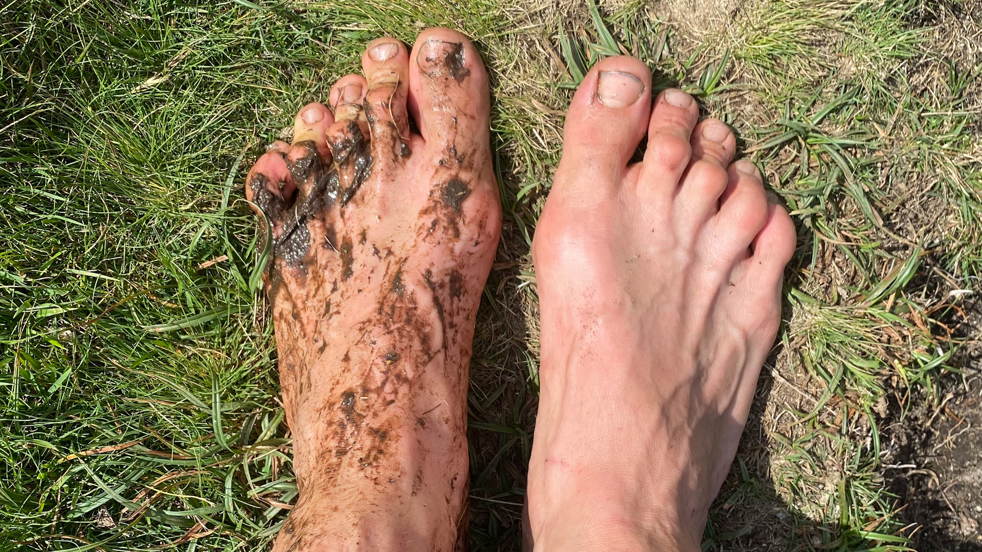 Disney RM Barefoot Marine Veteran Bob Graeme Round Feet CREDIT DISNEY RM