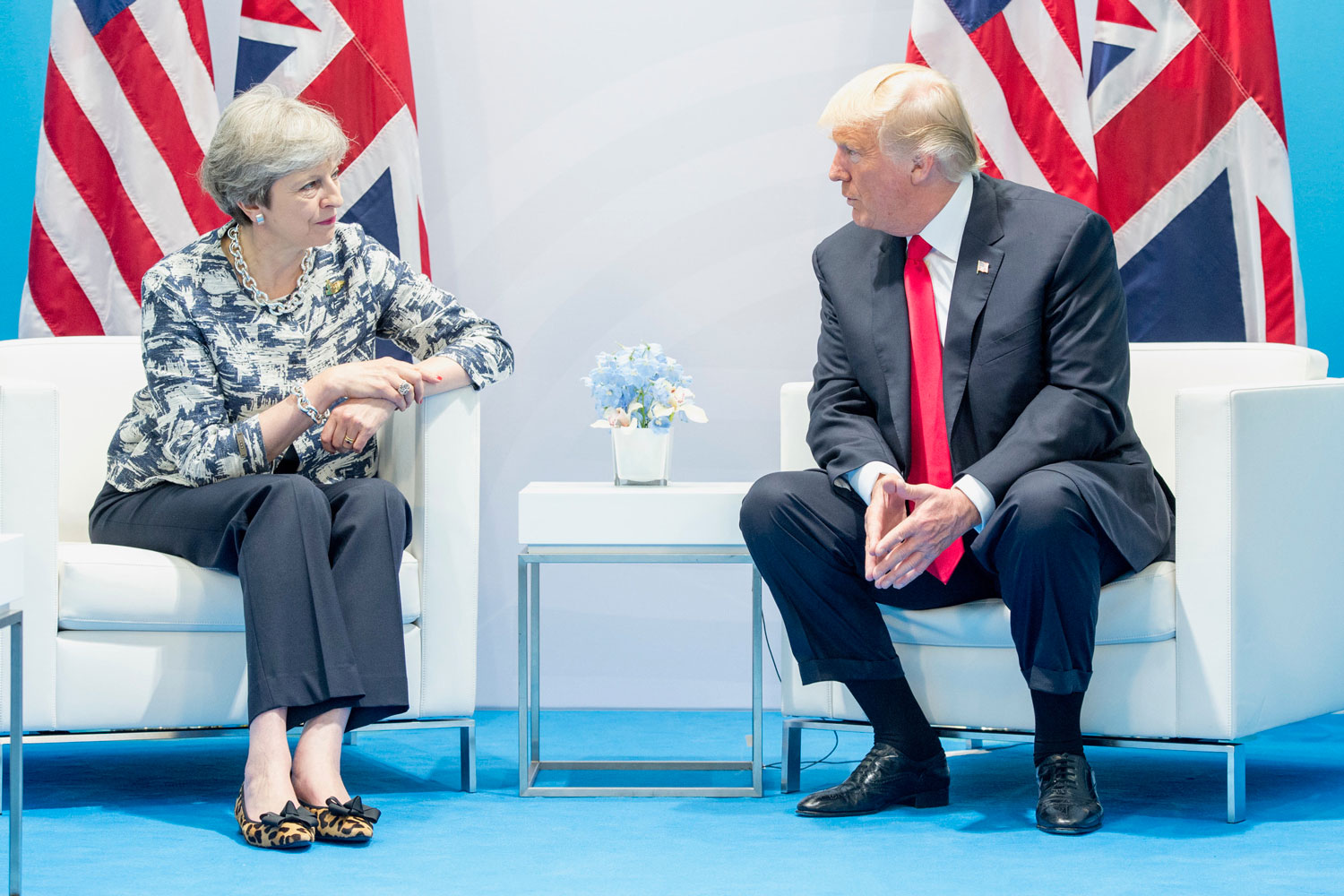 Donald Trump & Theresa May
