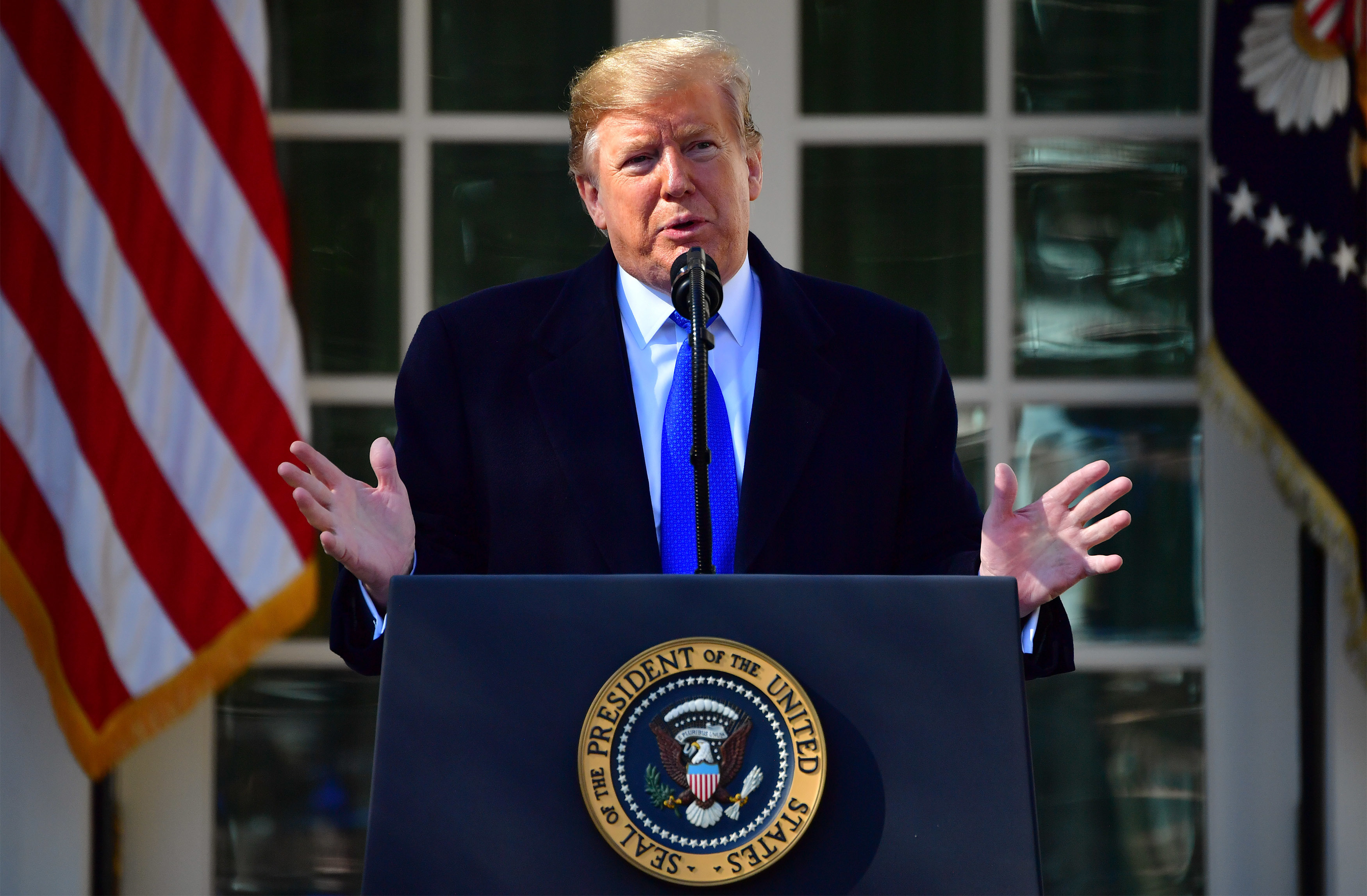US President Donald Trump (Picture: PA).