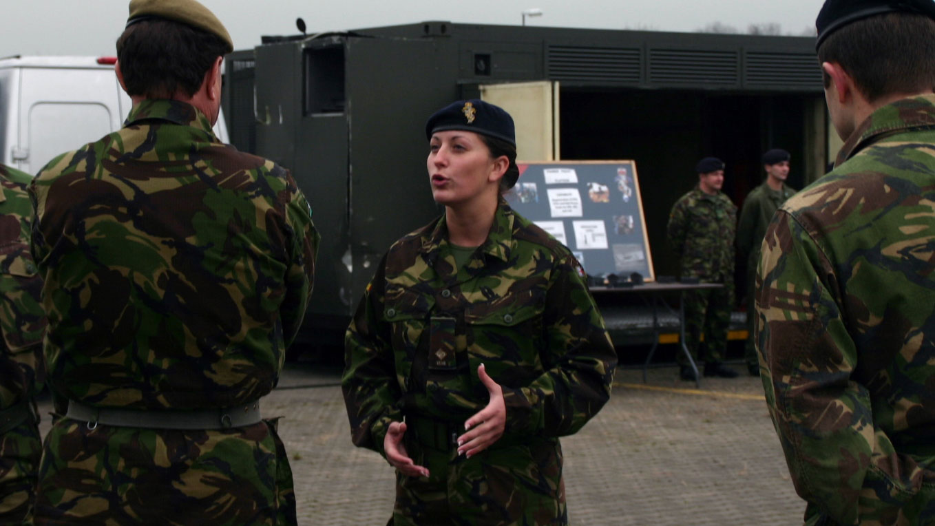 Dr Bex Bennett during her service with the British Army 2 CREDIT Dr Bex Bennett