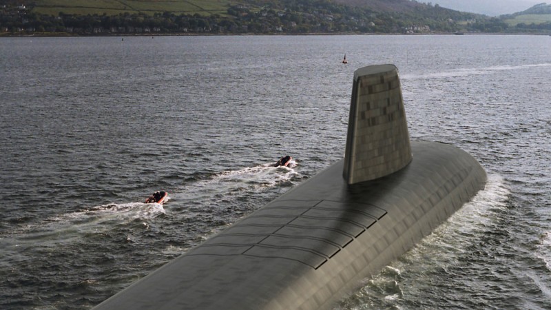 The Dreadnought contract has been awarded to Thales Glasgow (Picture: MOD).
