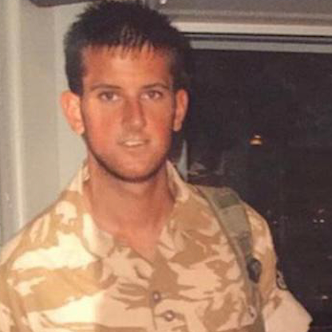 Drew Crainie in uniform (Picture: Drew Crainie).