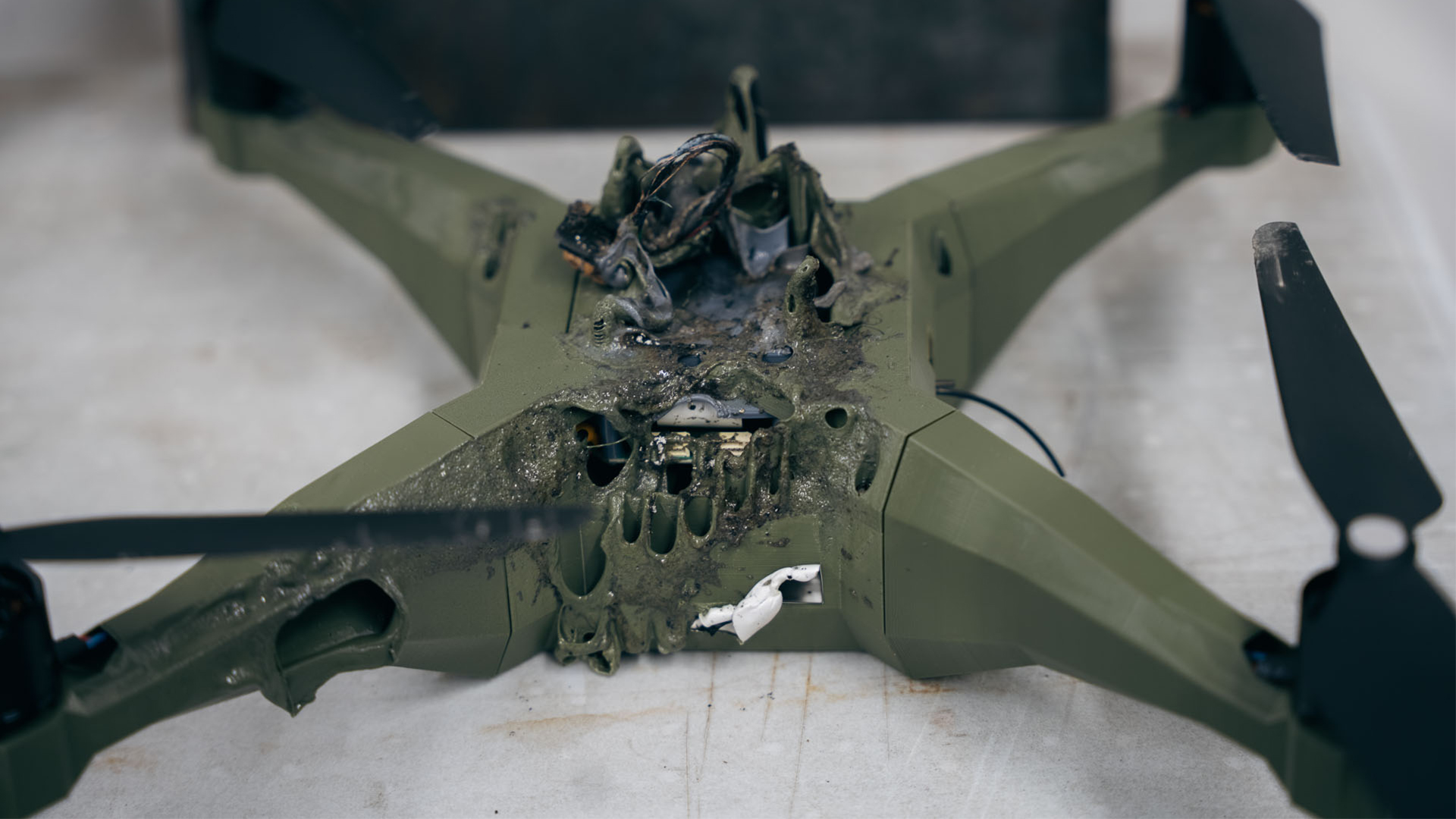 The Army was impressed by the speed with which the drones were engaged and destroyed (Picture: MOD)