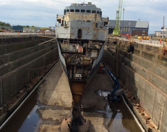 How To Scrap A Warship