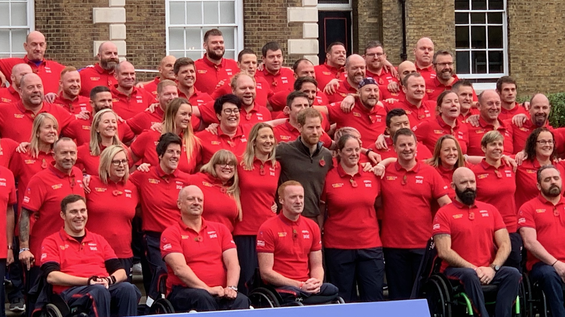 	Duke of Sussex with Invictus UK team 291019 CREDIT BFBS_0.jpg