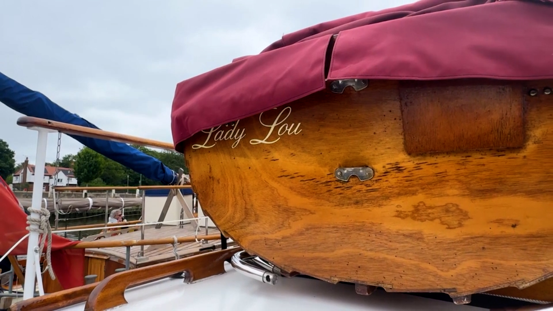 Royal Navy veteran Martin Hickman reckons the Lady Lou has plenty of stories to tell