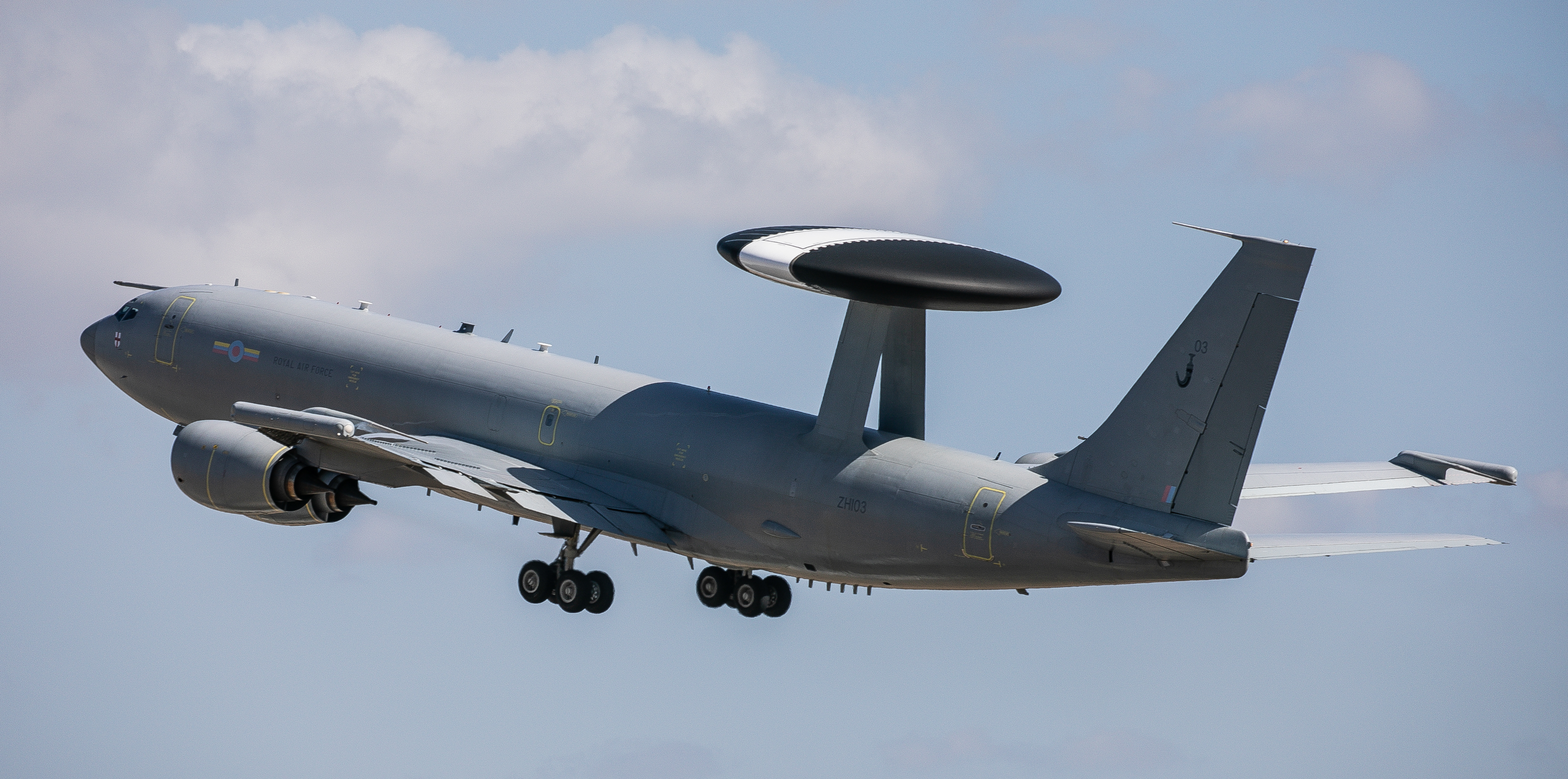 E-3D Sentry, at RAF Akrotiri flying in support of Defence Operations Sentry Mission