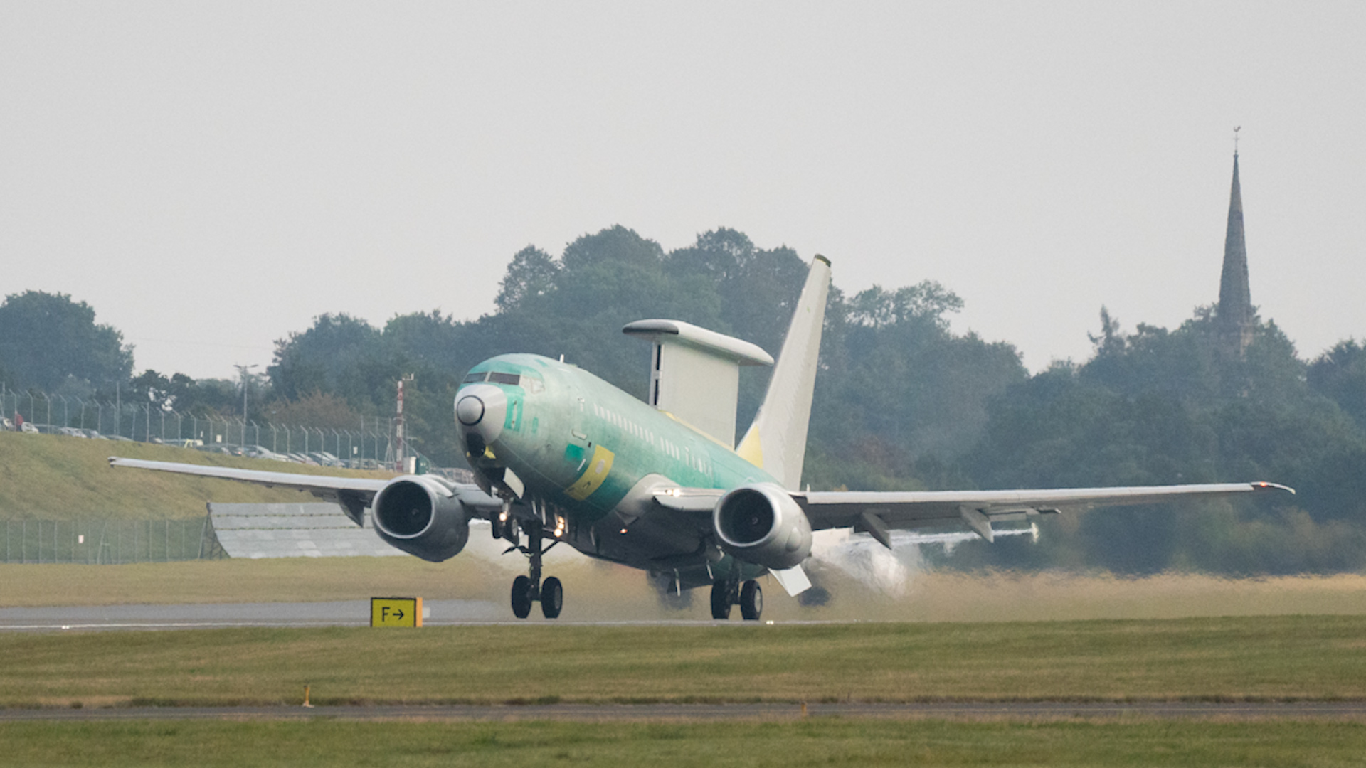 E-7 Wedgetail AEW Mk1 First Functional Test flight in the UK 21092024 CREDIT MOD