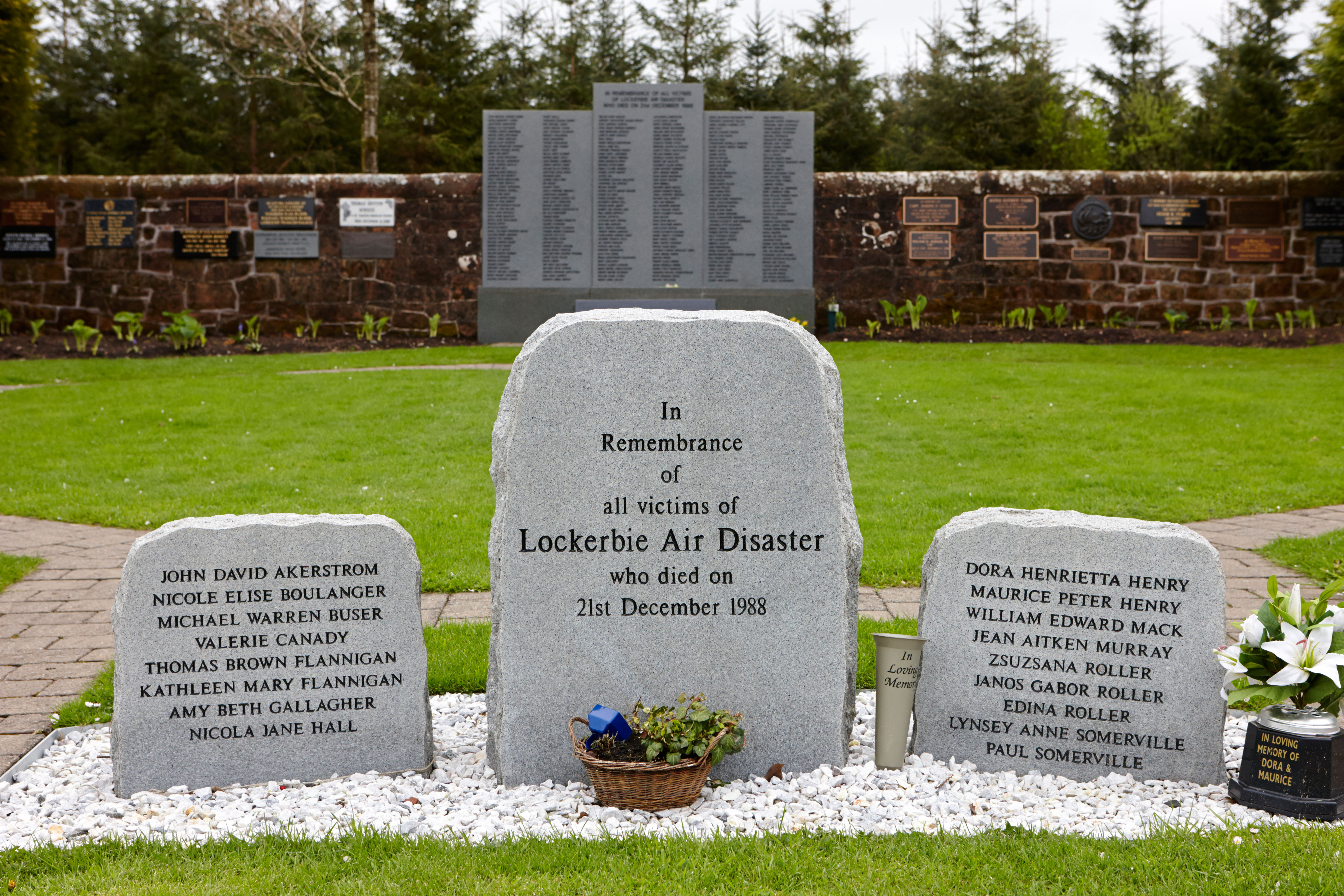 Lockerbie Memorials.