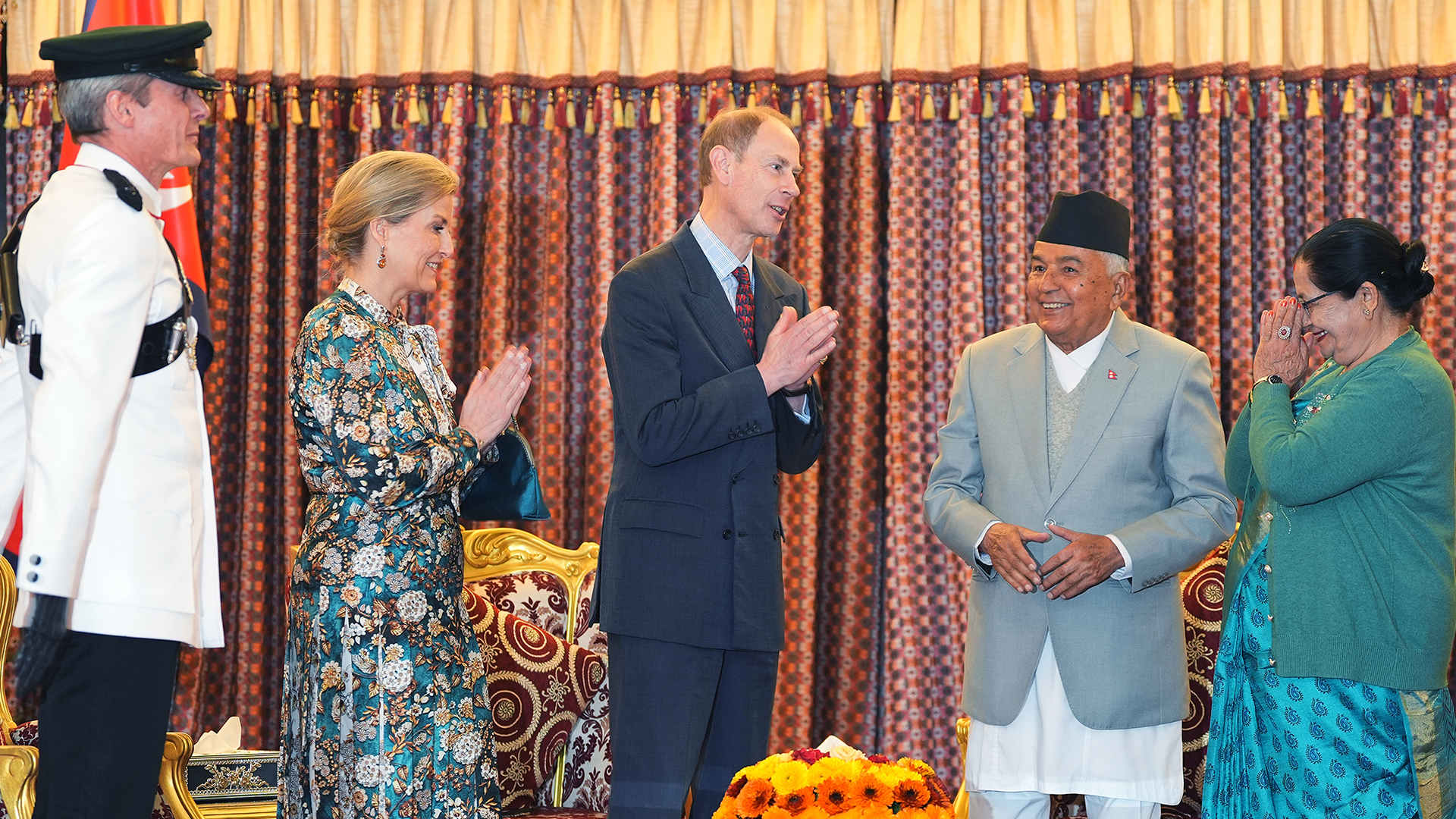 	Edward and Sophie in Nepal