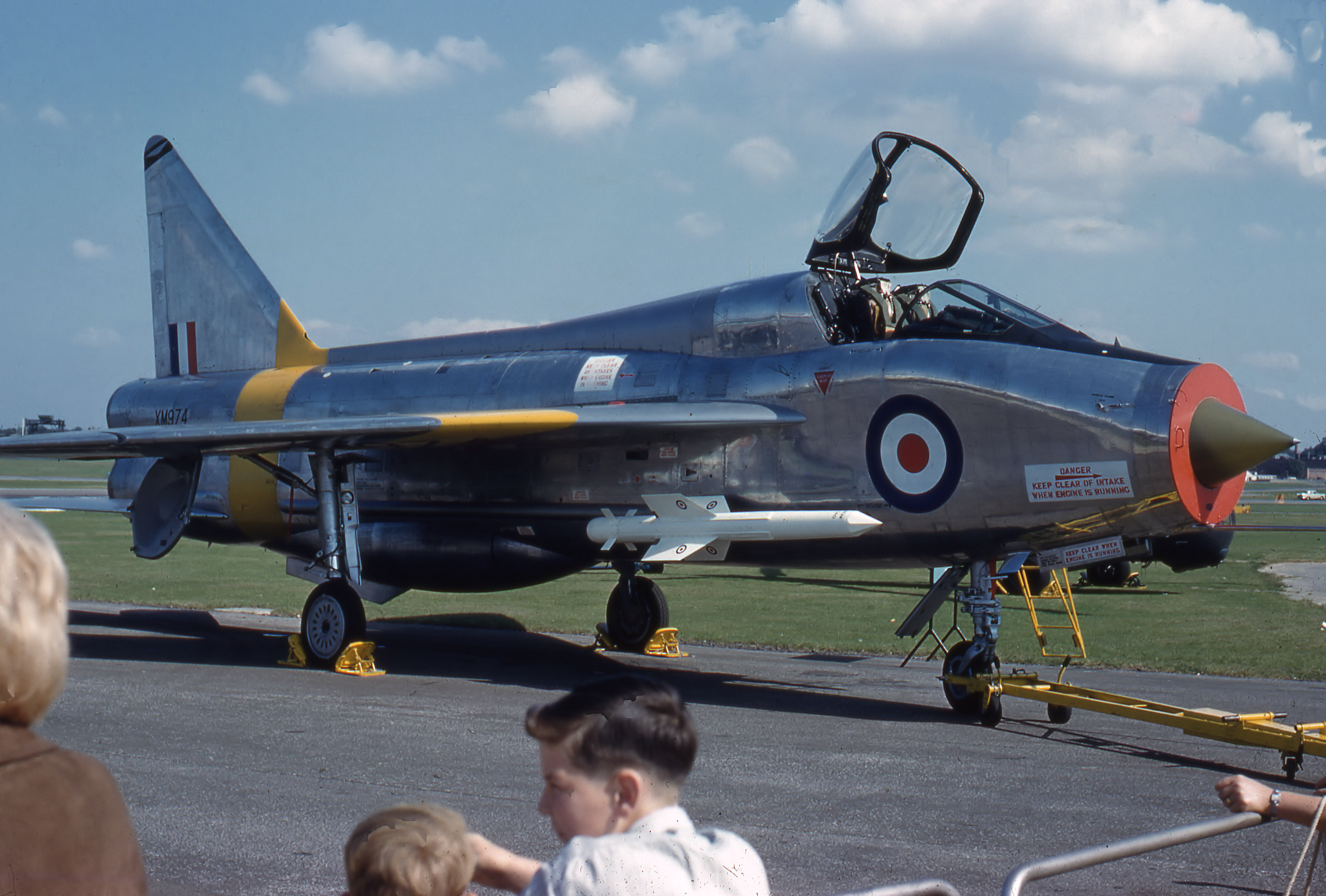 RAF Lightning Jet at Farnborough