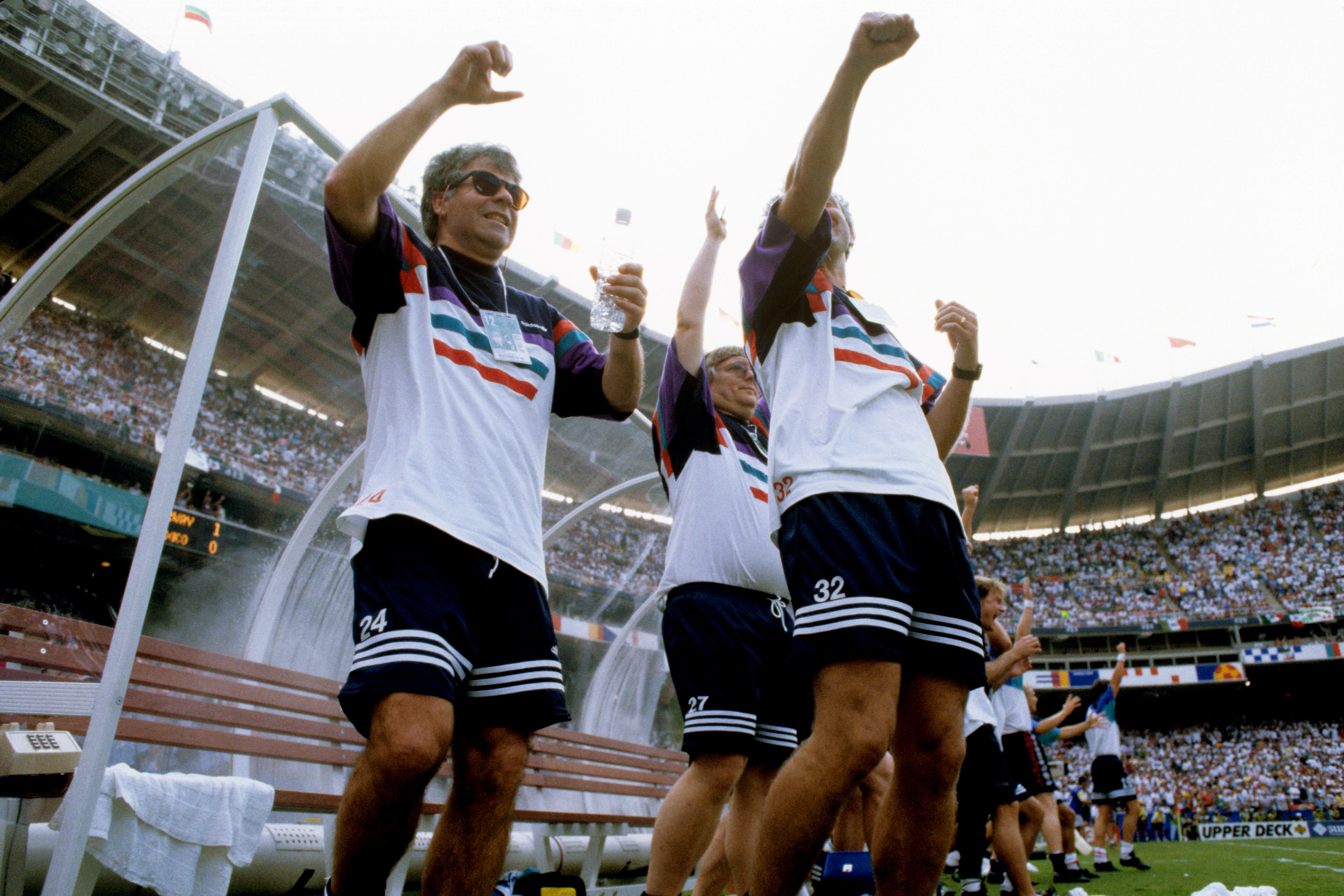 Egil Olsen at World Cup USA 94 Norway Beat Mexico Memorial Stadium, Washington DC 19061994 Credit PA ALAMY .jpg