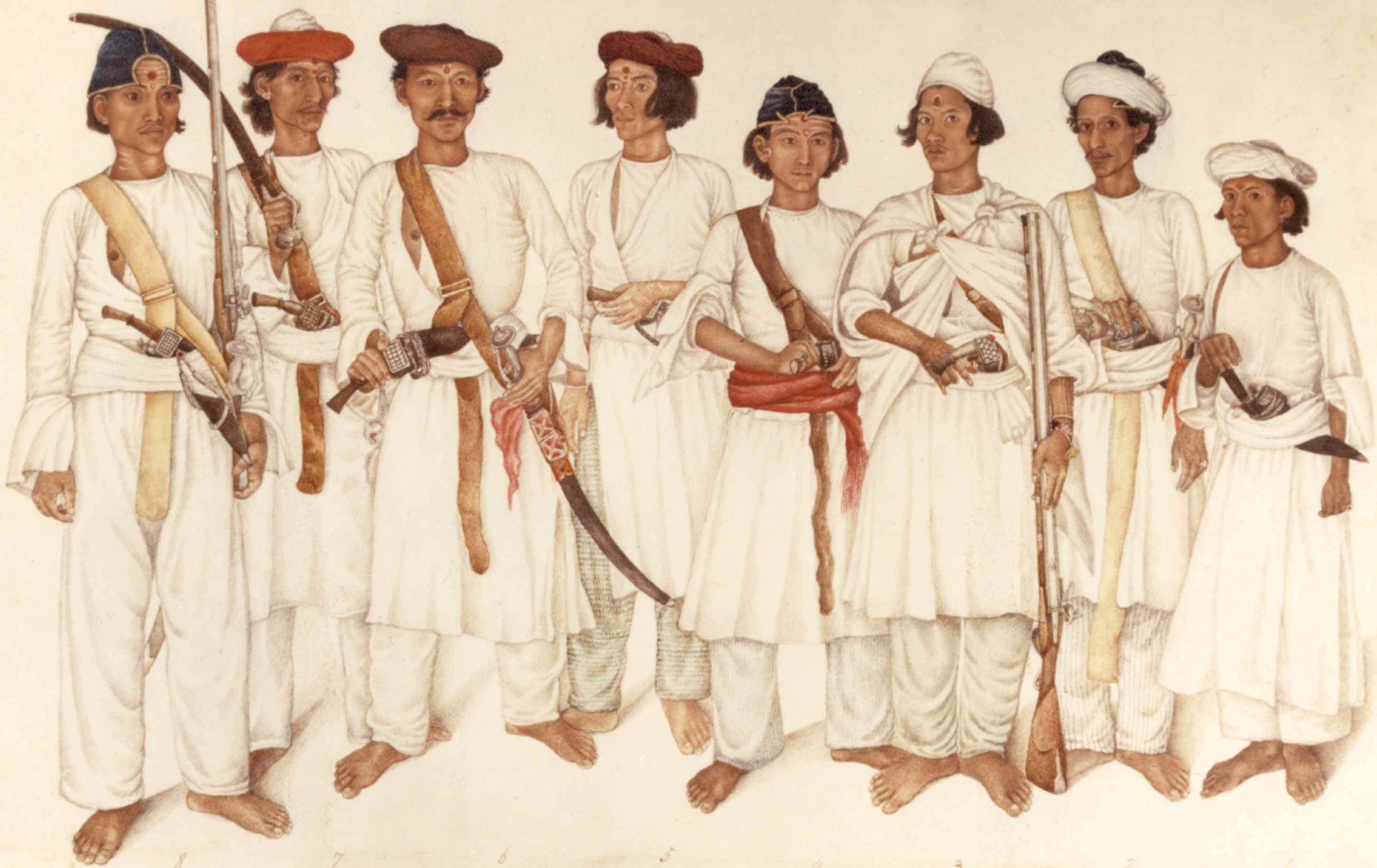 Gurkha soldiers in the 19th Century