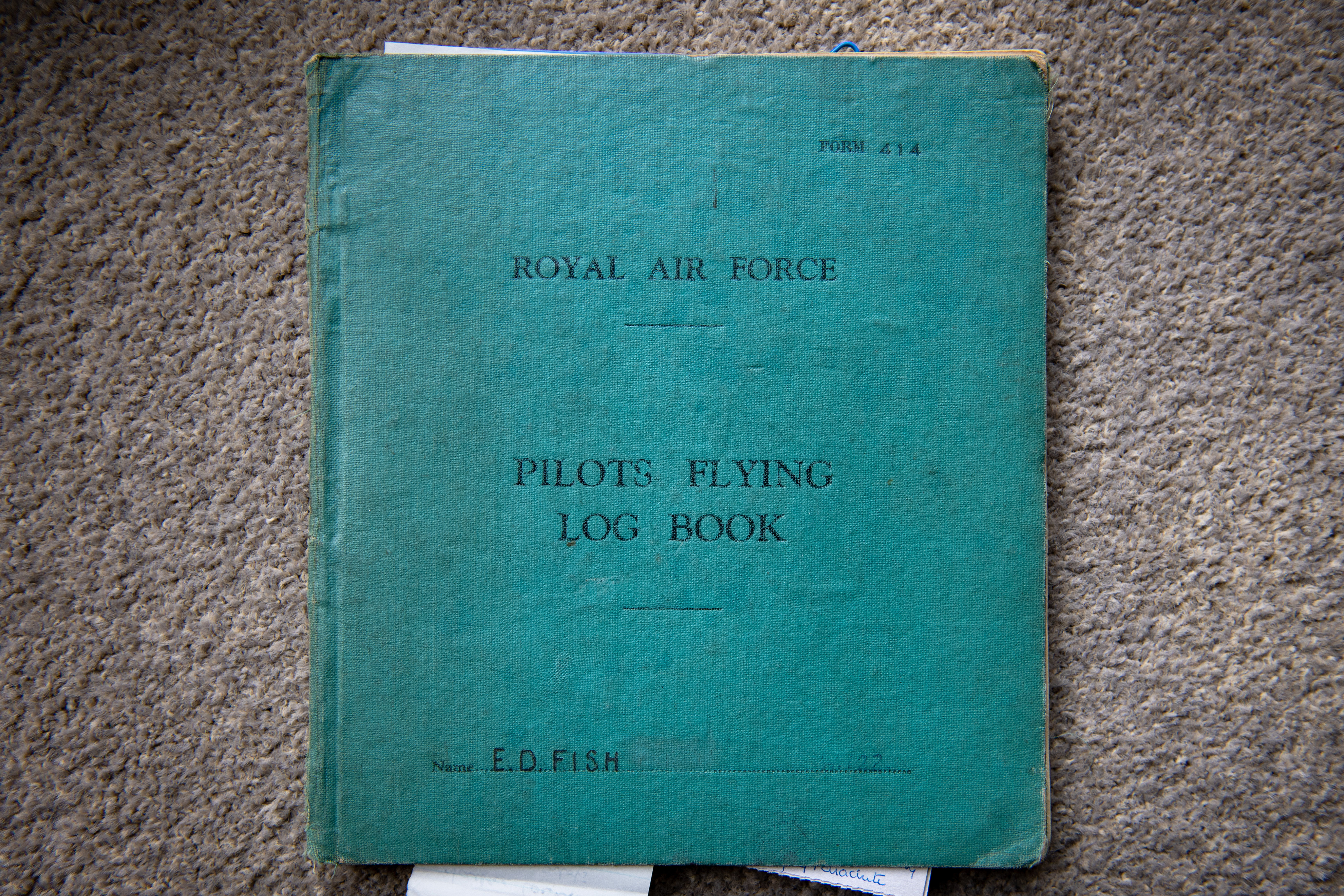 Eleanor Wadsworth's logbook