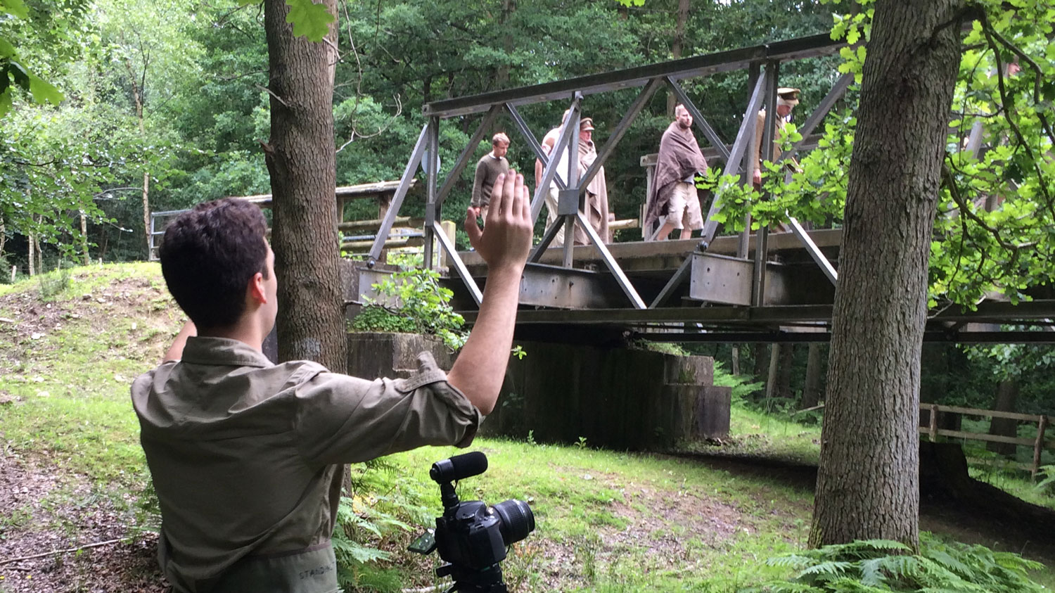 Elliott Hasler Young Director of WWII The Long Road Home POW Feature Film Credit Relsah Productions