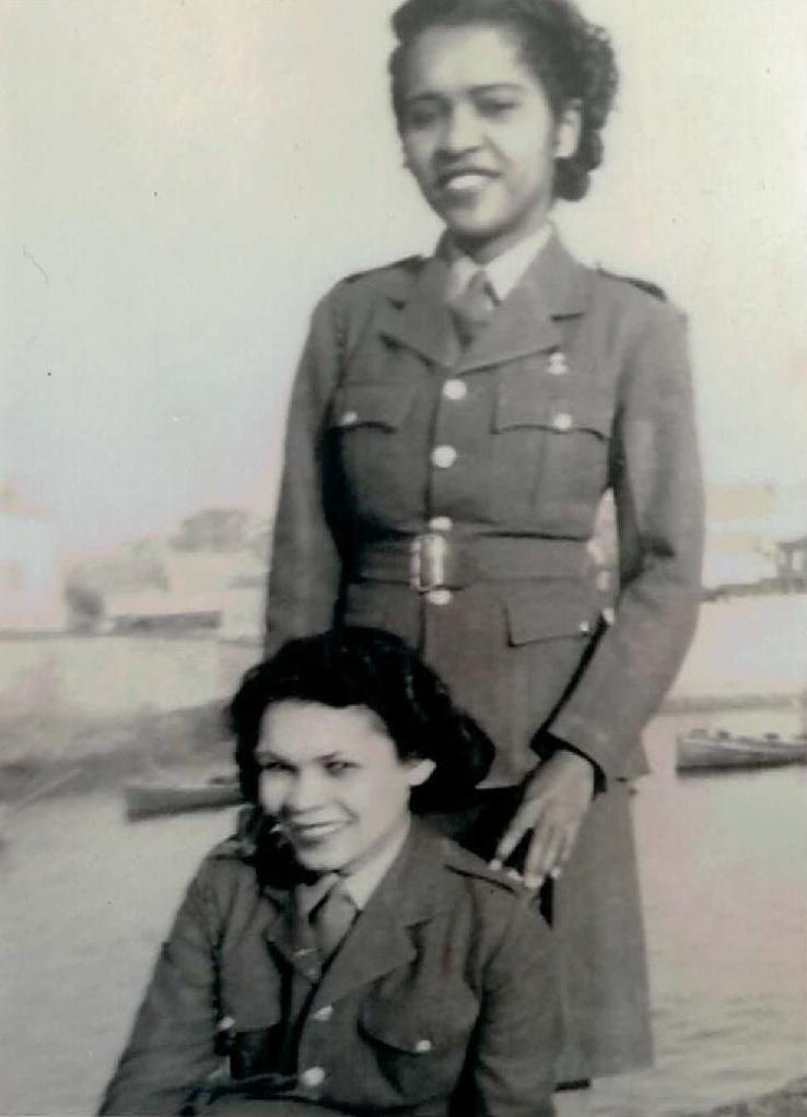 Ena J Collymore Woodstock and Norma Marsh Credit: Ena Collymore-Woodstock's family