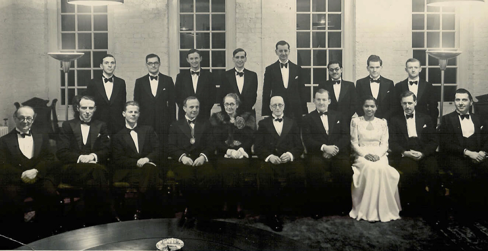 Ena J Collymore Woodstock, only woman on the Gray's Inn debate team Credit: Ena Collymore-Woodstock's family