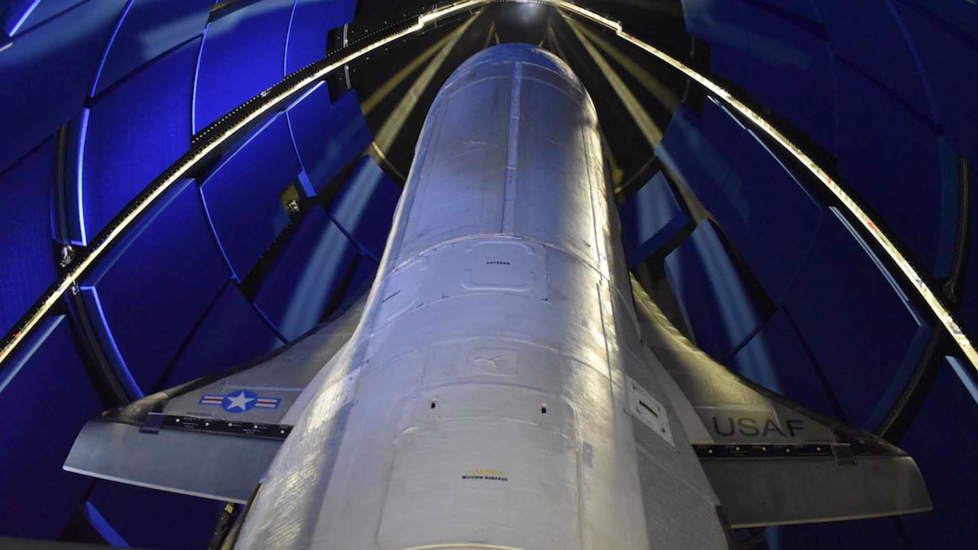 Encapsulated X-37B Orbital Test Vehicle for United States Space Force-7 mission (Picture: Boeing).