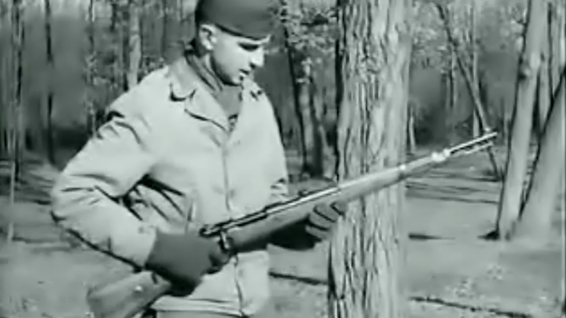 The US War Department instructional video 'Enemy Weapons - German Infantry Small Arms' showed how to use and disassemble German weapons in preparation for D-Day SCREENGRAB 2 CREDIT US Army Signal Corps