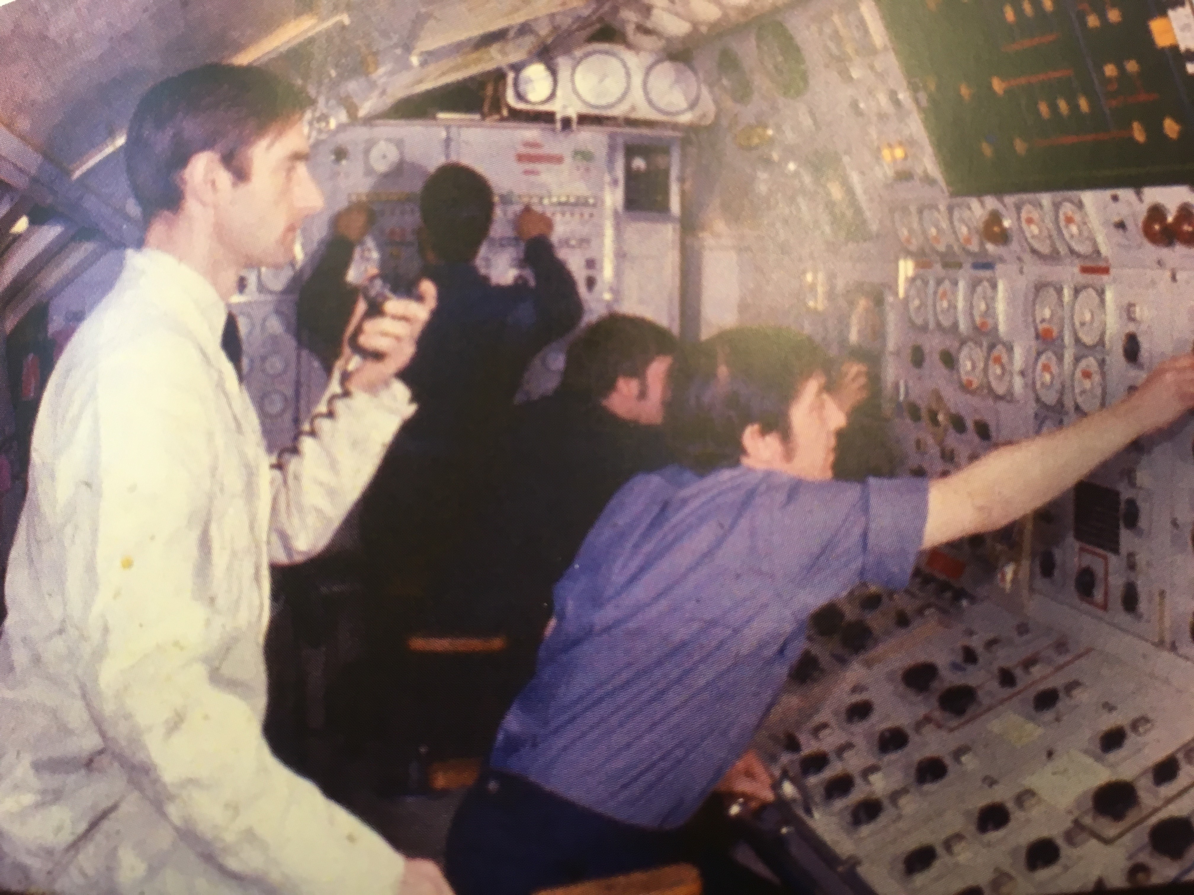 The Manoeuvring Room of HMS Revenge