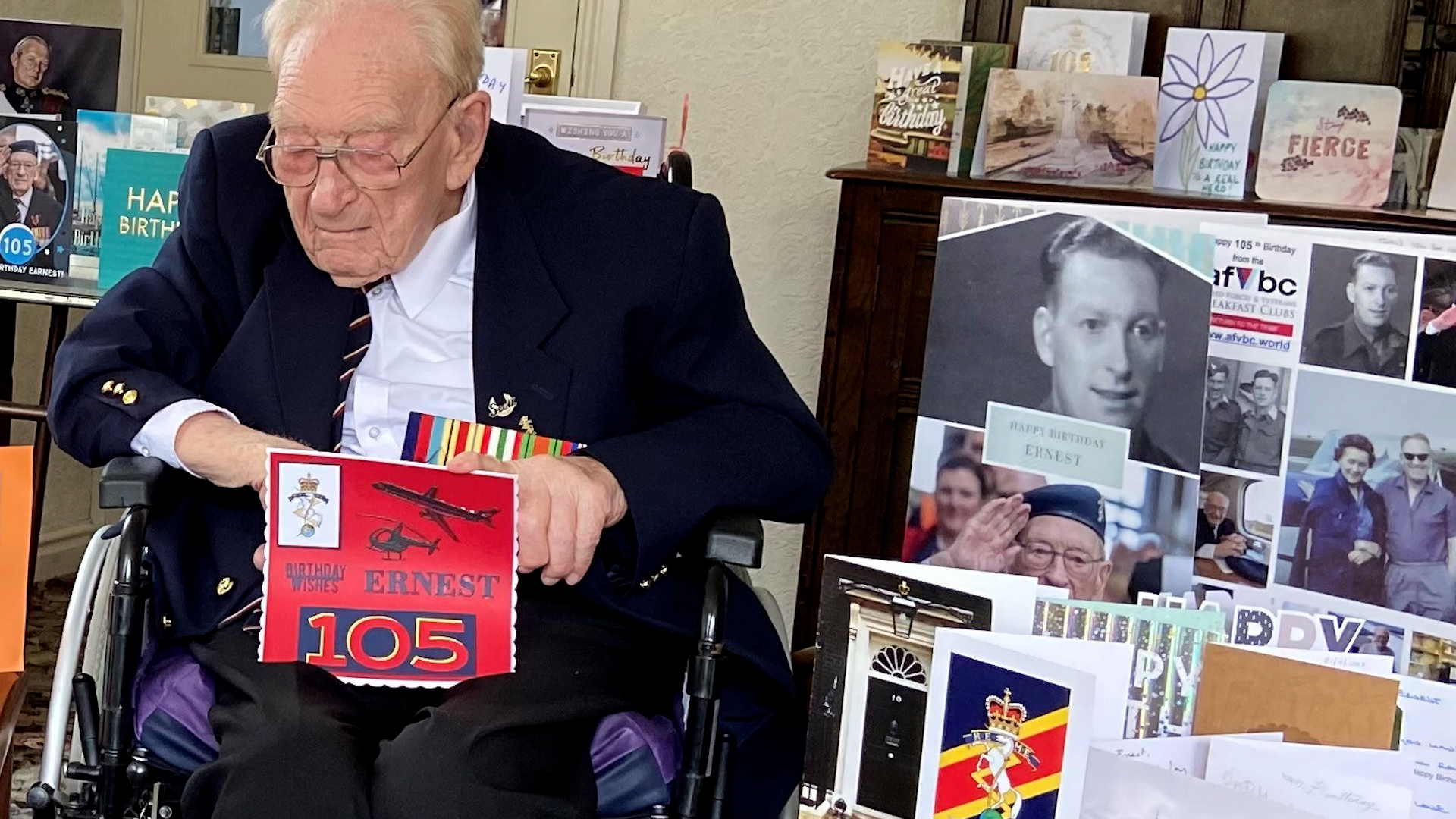 Ernest Horsfall served as a Staff Sergeant during the Second World War (Picture: Royal British Legion).