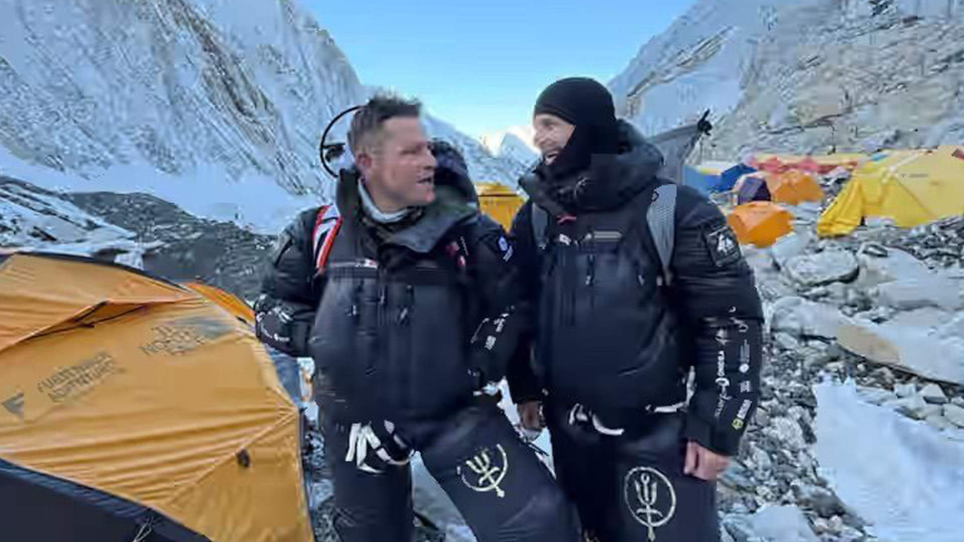 The team are said to be in good spirits despite reaching the toughest stage of the epic journey
