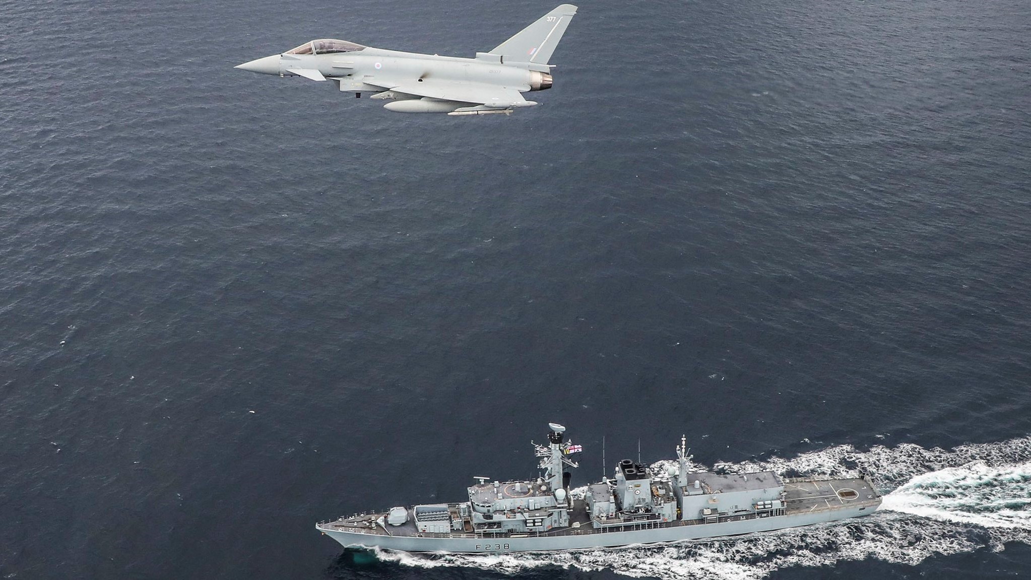 Exercise Joint Warrior is underway 04102022 CREDIT Royal Navy, First Sea Lord Twitter.jpg