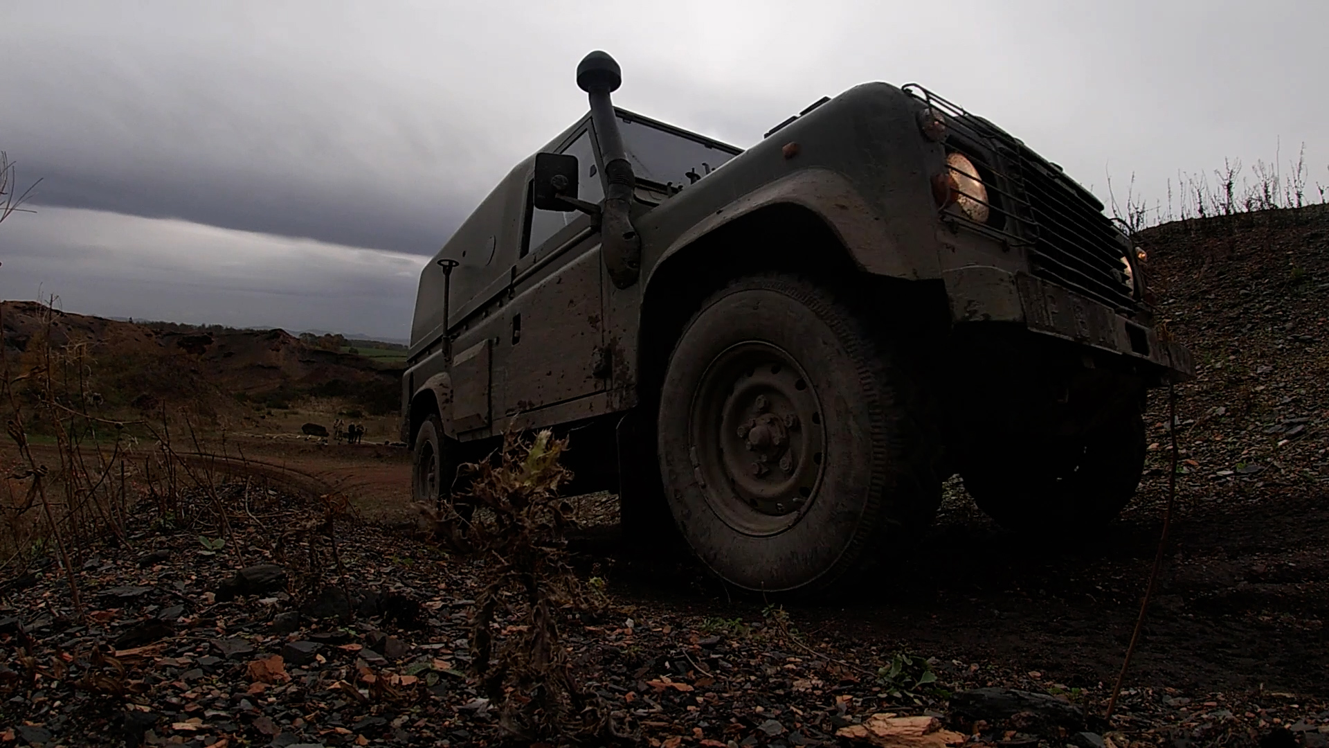 Exercise Mudmaster Off-road drivers from the Army have been testing their skills