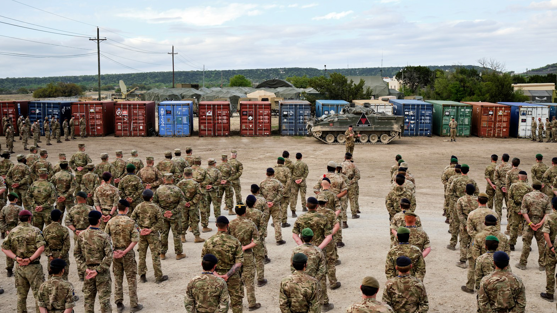 Cover image: Exercise Warfighter (Picture: MOD/British Army).