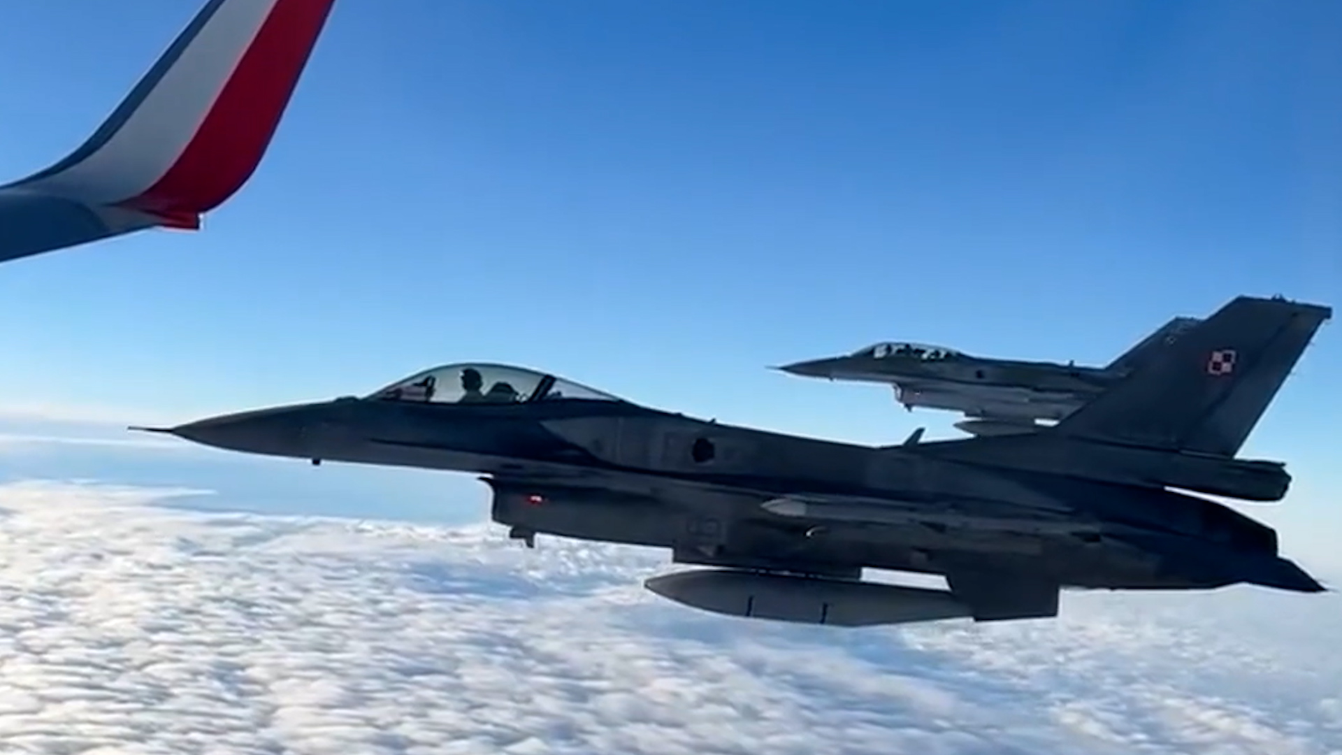 F-16 fighter jets will be made available for Ukraine by Denmark and the Netherlands (Picture: Poland National Team).