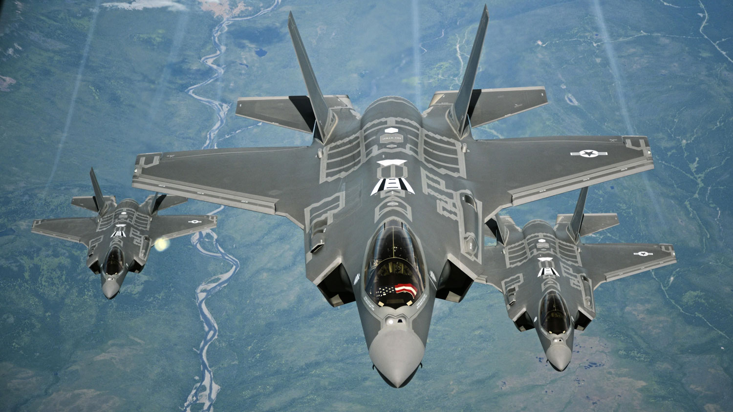 US F-35s