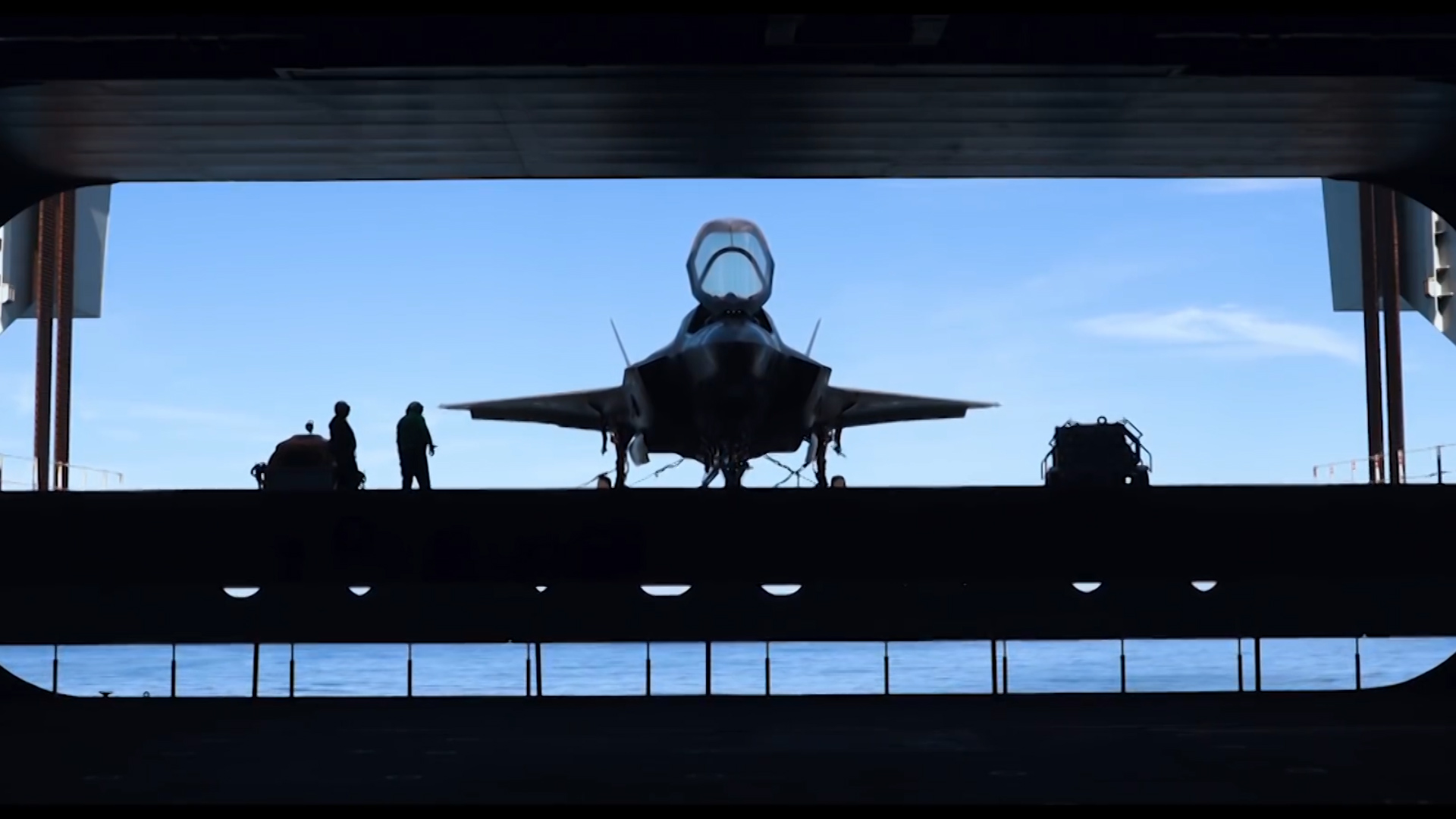 F-35B on QE