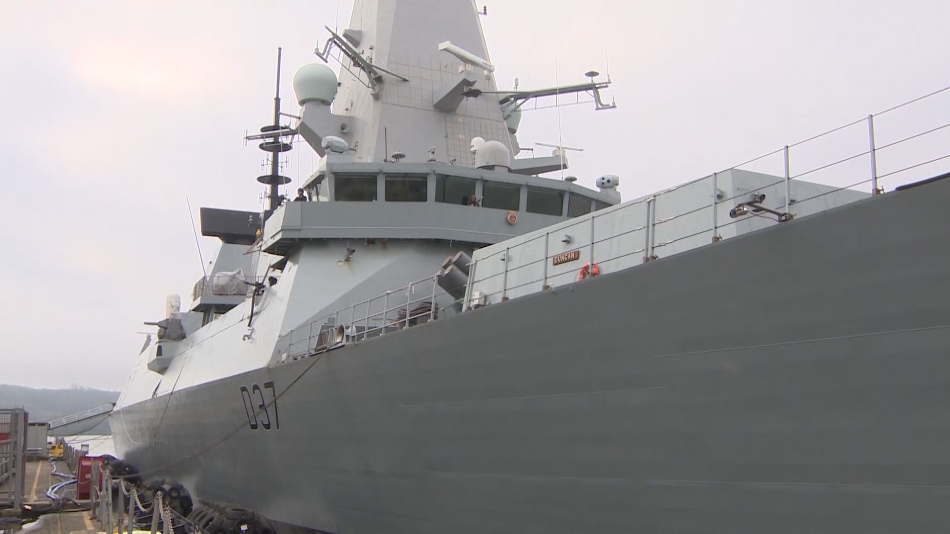 Destroyer Crew Prepares For The Worst That Can Happen
