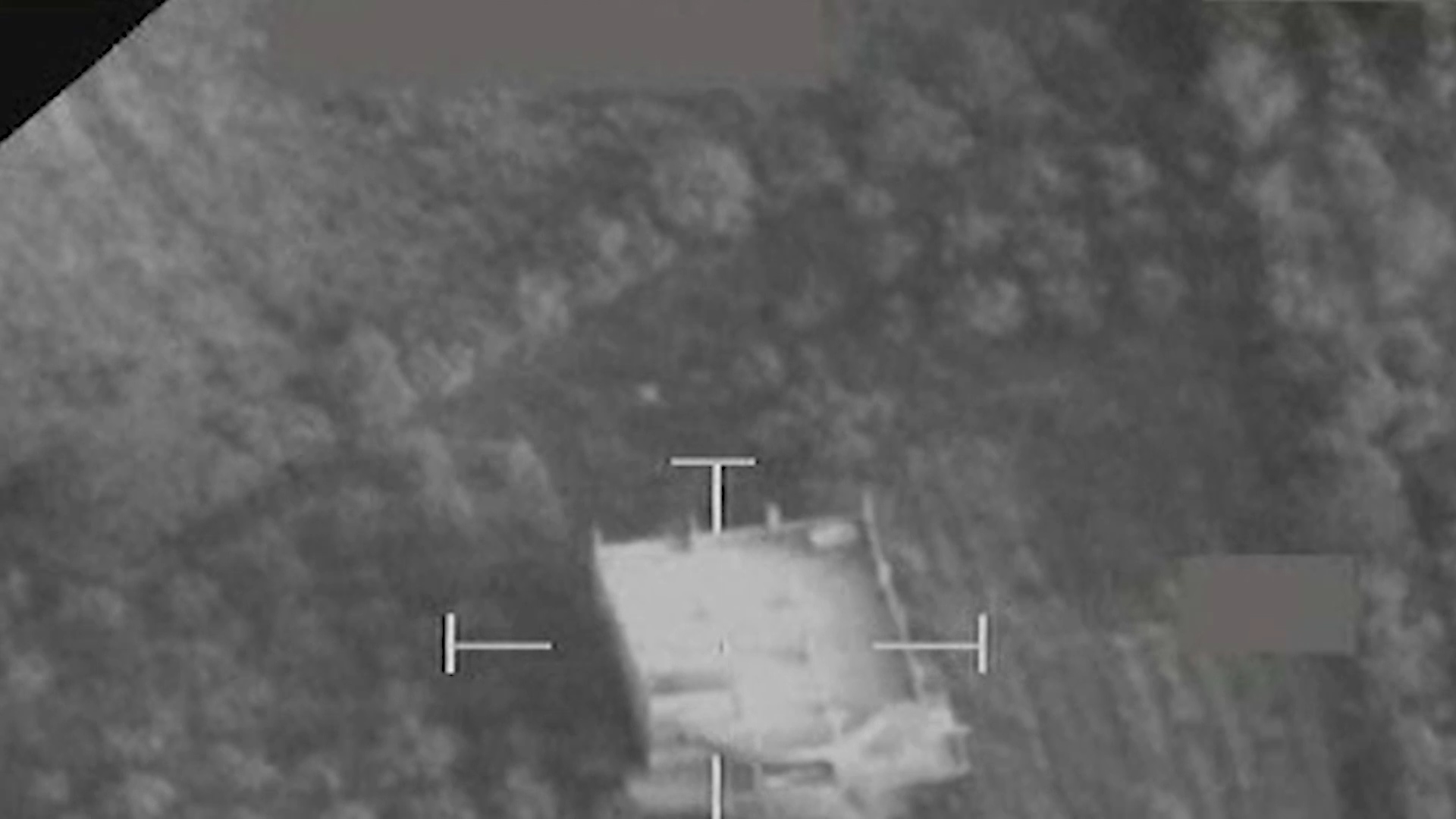 The RAF say this was an IS truck bomb factory.