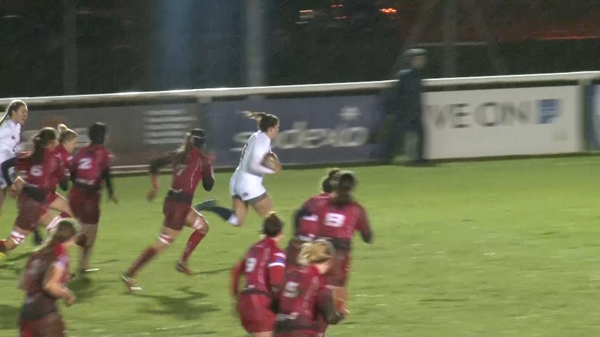 Army v women's under 20s rugby 